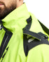 MANTEAU COQUILLE SOUPLE HAUTE-VISIBILITÉ - Jaune haute-visibilité/Noir