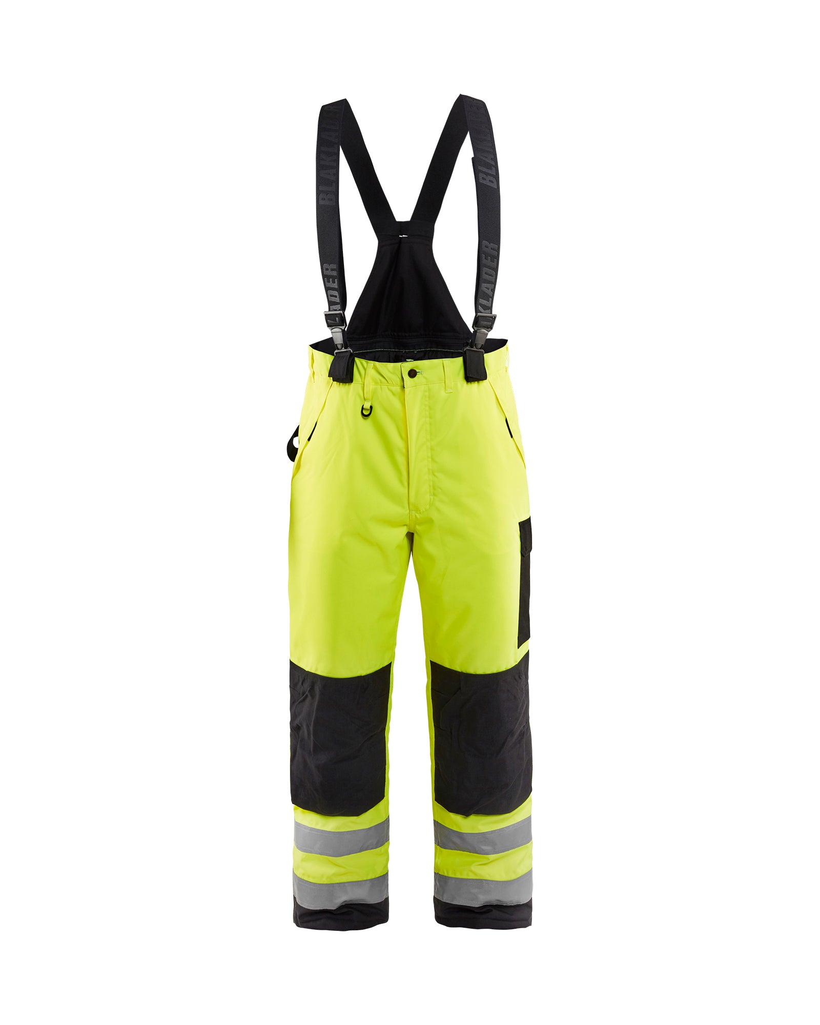PANTALON COQUILLE DOUBLÉ HAUTE-VISIBILITÉ - Jaune haute-visibilité/Noir
