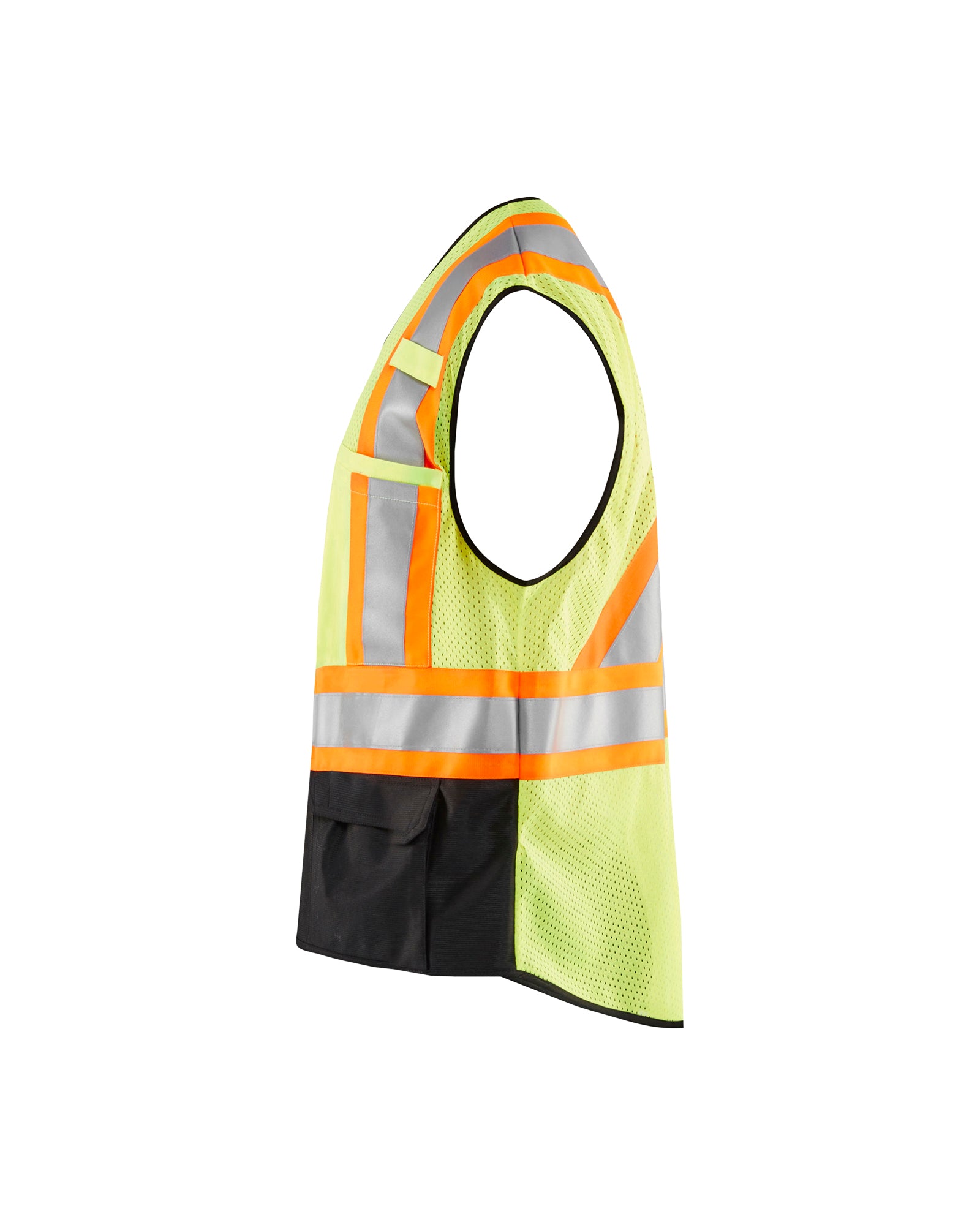 VESTE HAUTE-VISIBILITÉ - Jaune haute-visibilité/Noir