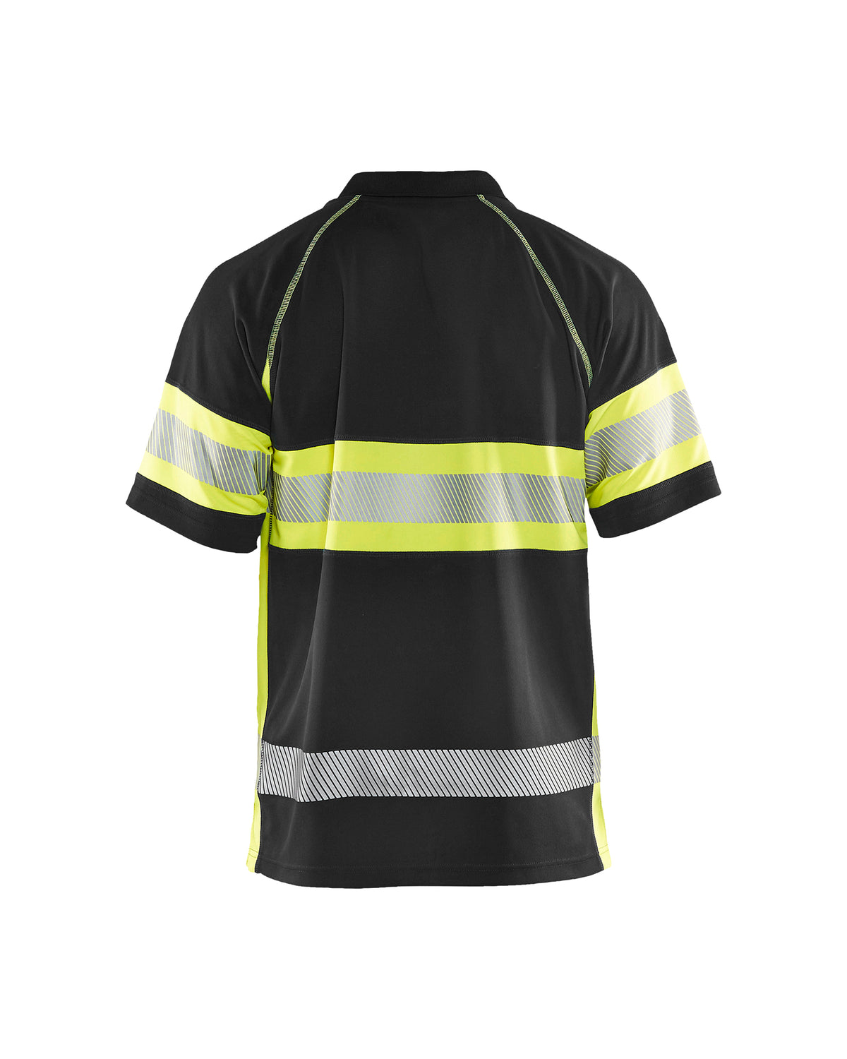 Polo Haute-Visibilité - Noir/Jaune