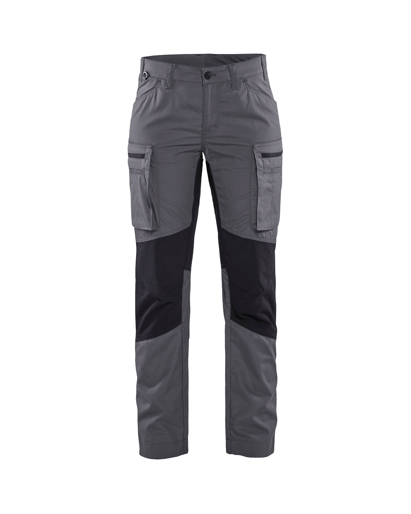 PANTALON DE SERVICE POUR FEMMES - Gris/Noir