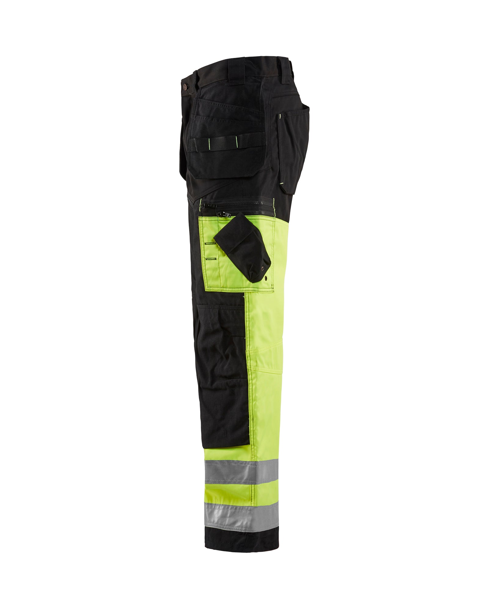 PANTALON DE TRAVAIL HAUTE-VISIBILITÉ X1600 - Noir/Jaune