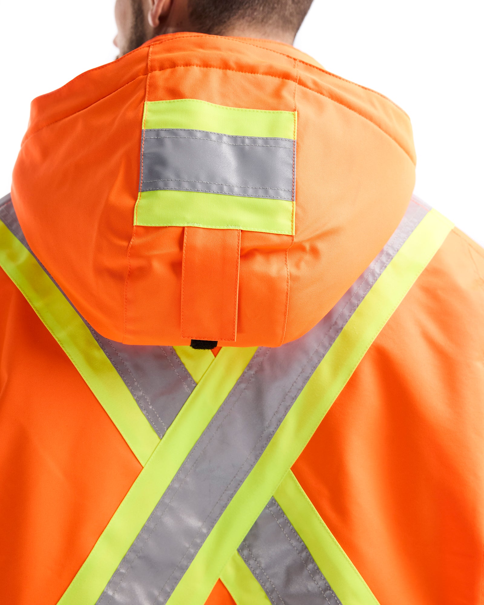 Parka d'hiver - Orange Haute-visibilité