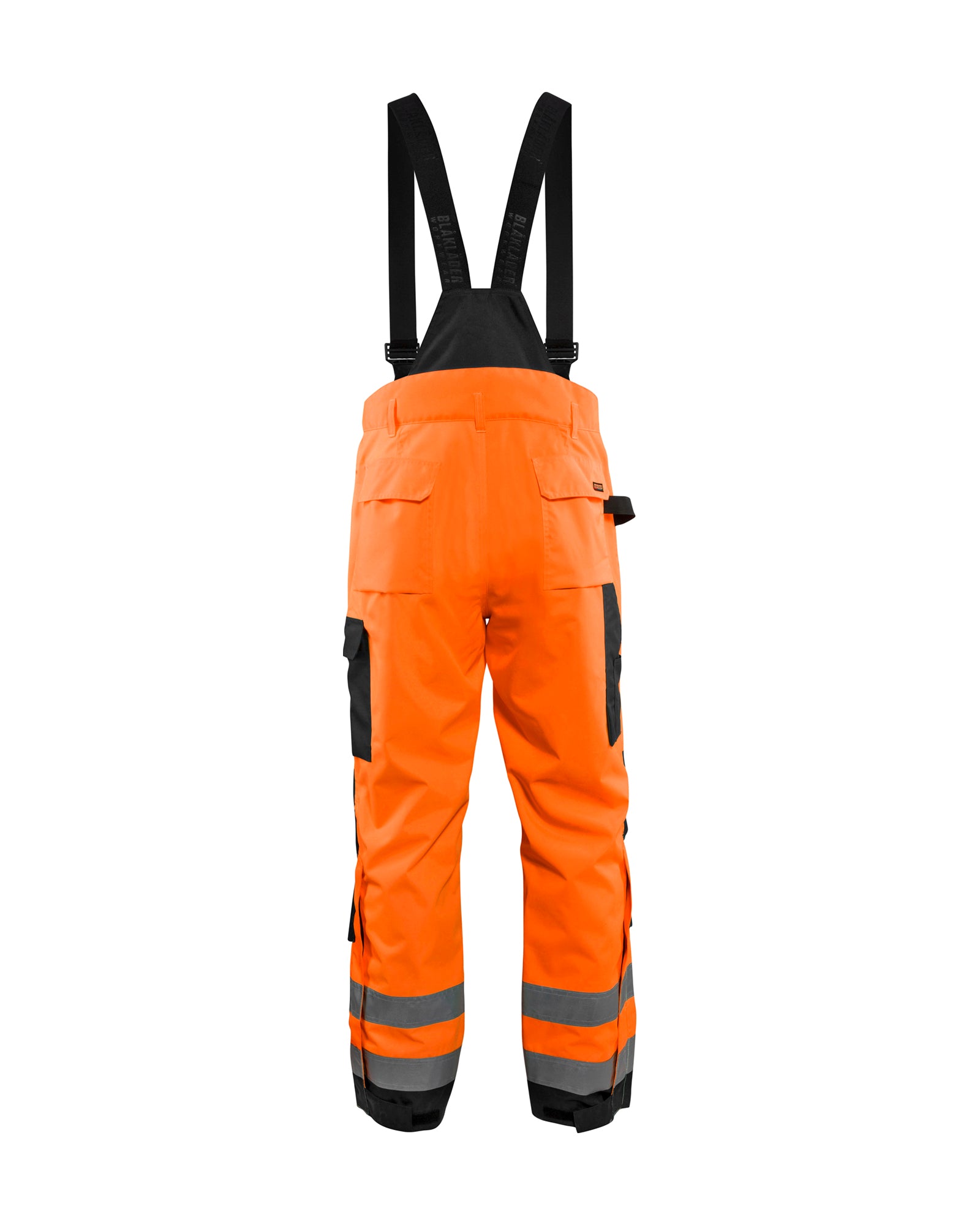 PANTALON COQUILLE HAUTE-VISIBILITÉ - Orange/Noir