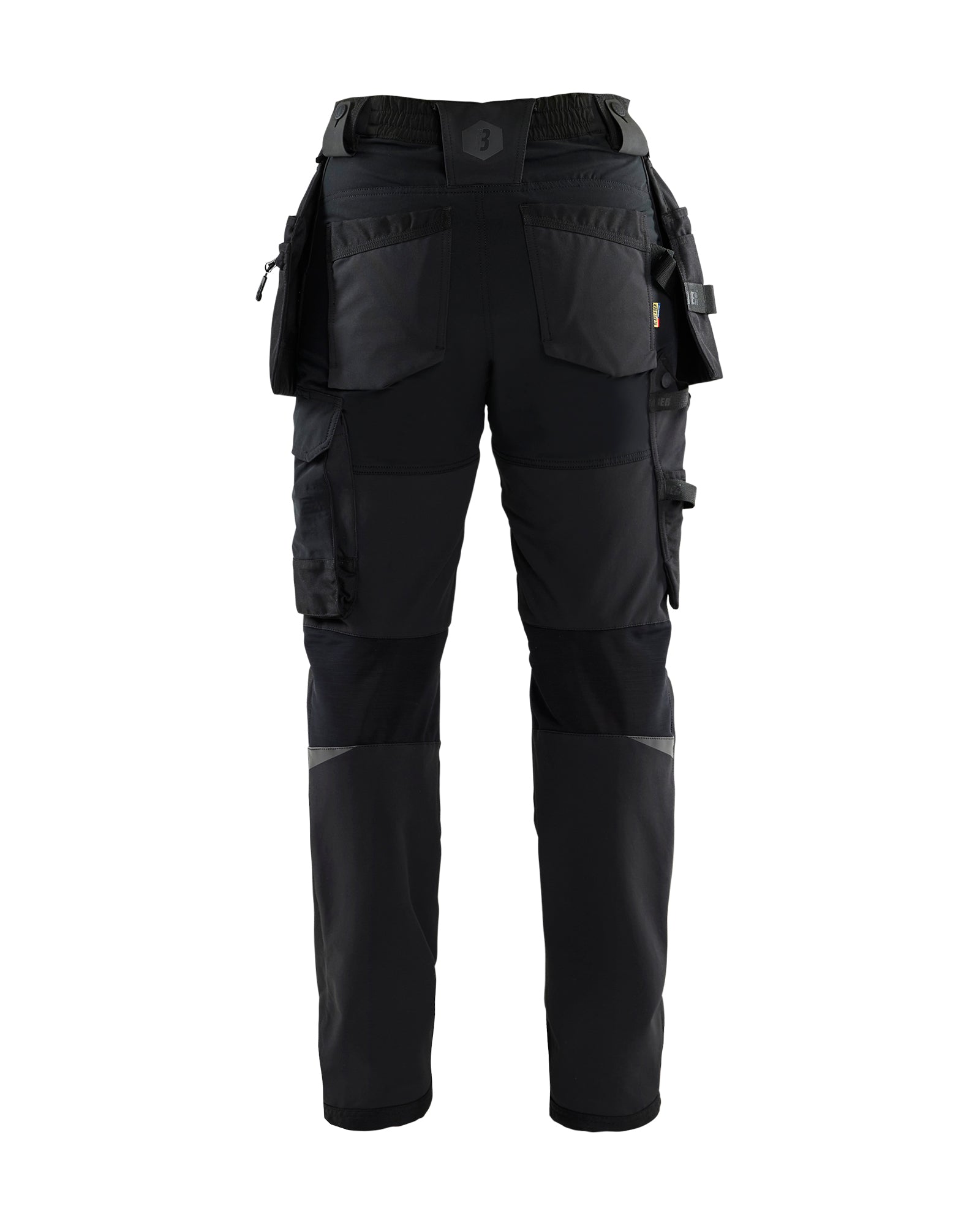 Pantalon de travail extensible dans les 4 sens pour femmes - Noir