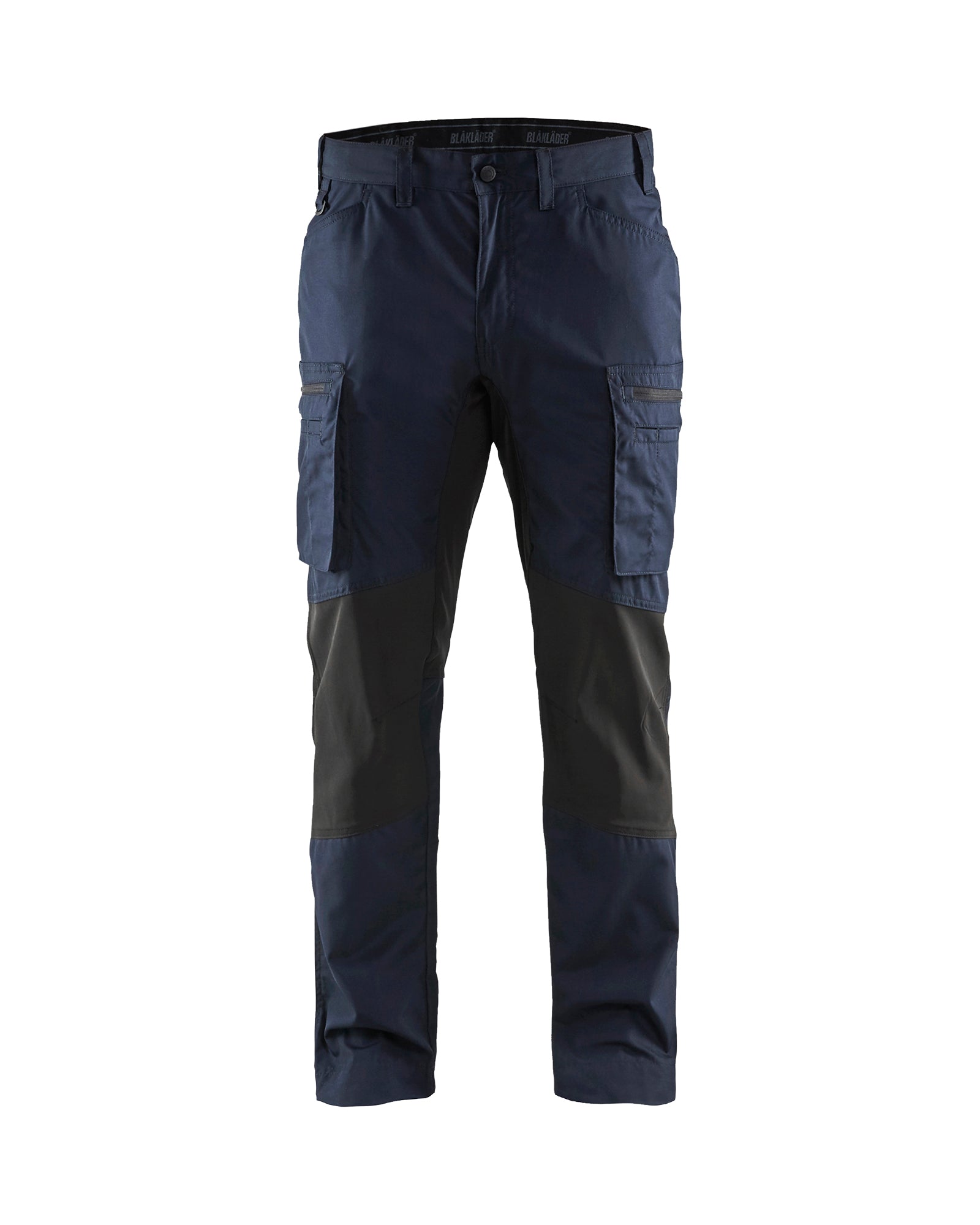 PANTALON SERVICE EXTENSIBLE - Marine foncé/Noir
