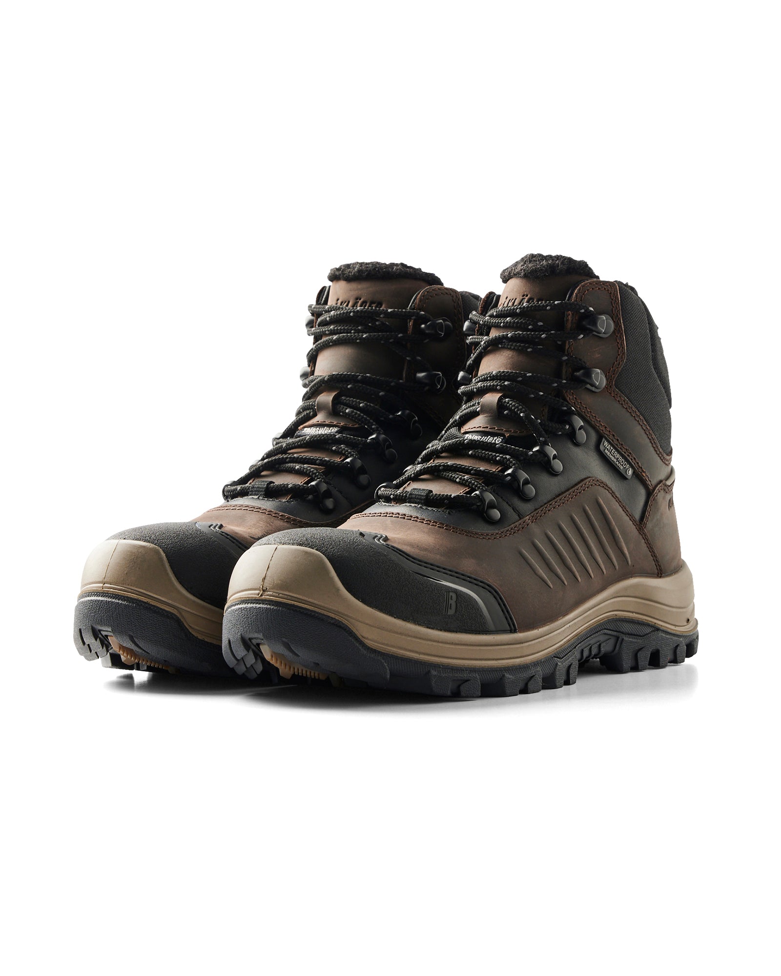 Chaussures de sécurité STORM 6 pouces - Marron/Noir