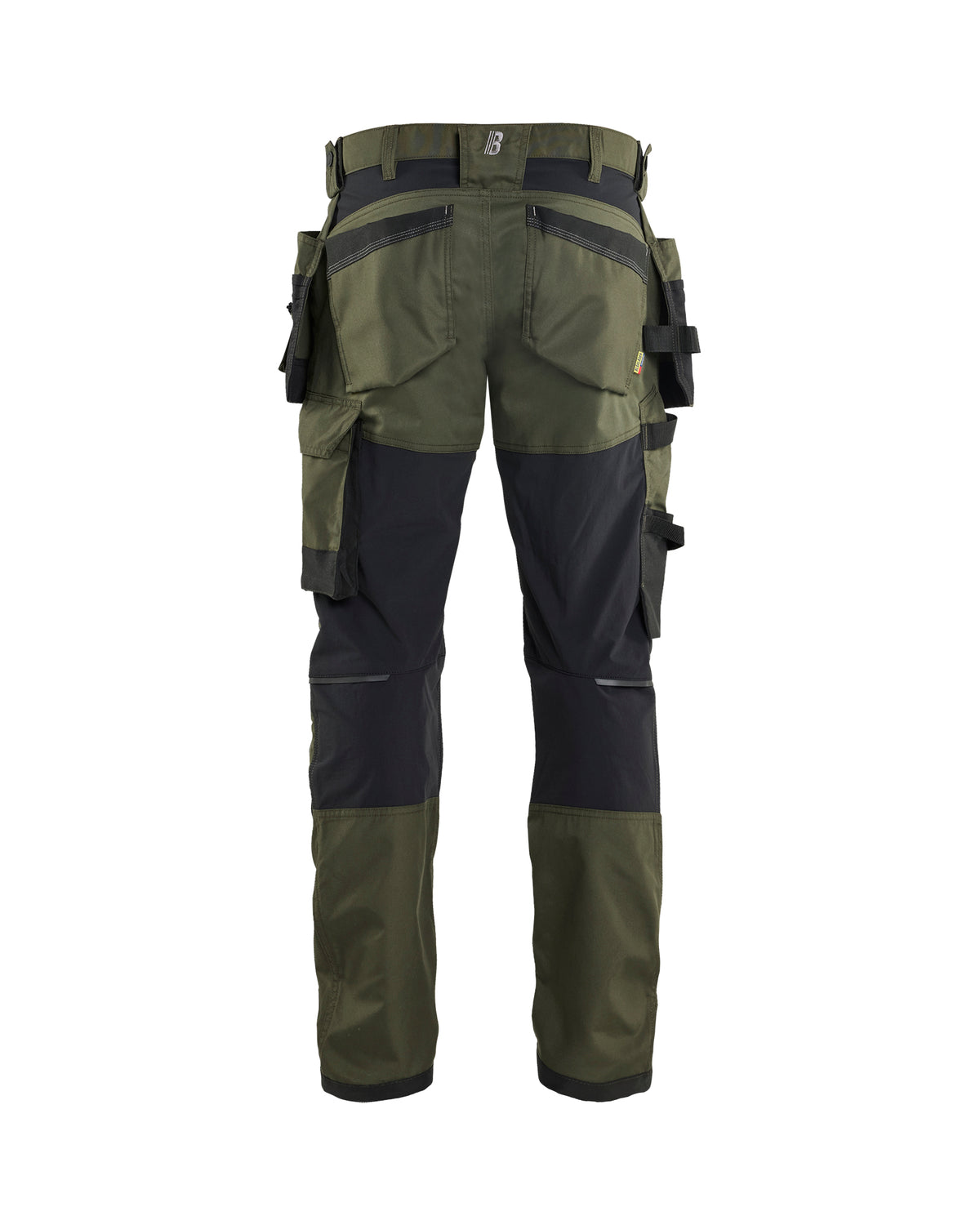 Craftsman trousers with stretch - Forest Night/Black