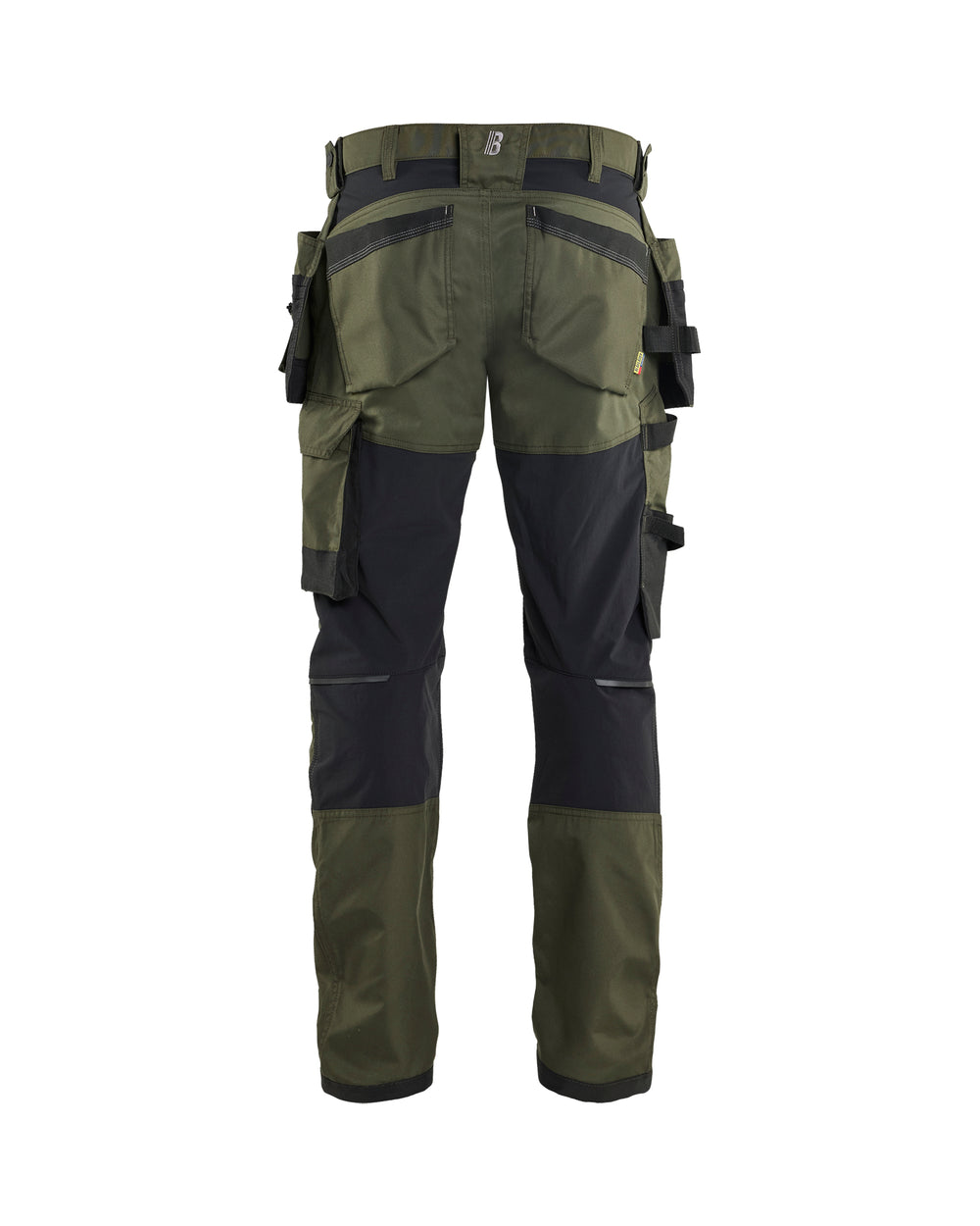 Craftsman trousers with stretch - Forest Night/Black