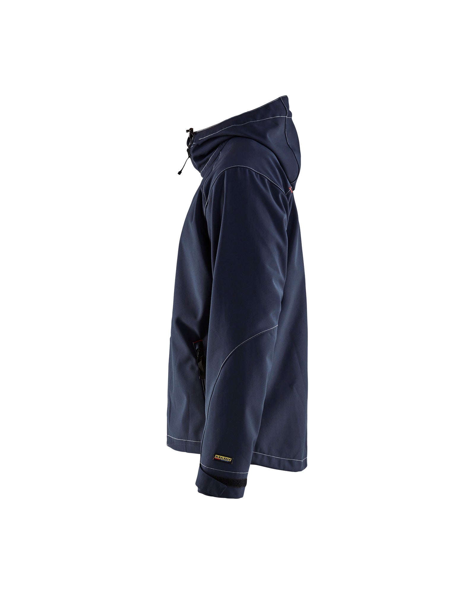 VESTE COQUILLE SOUPLE PRO - Marine foncé/Rouge