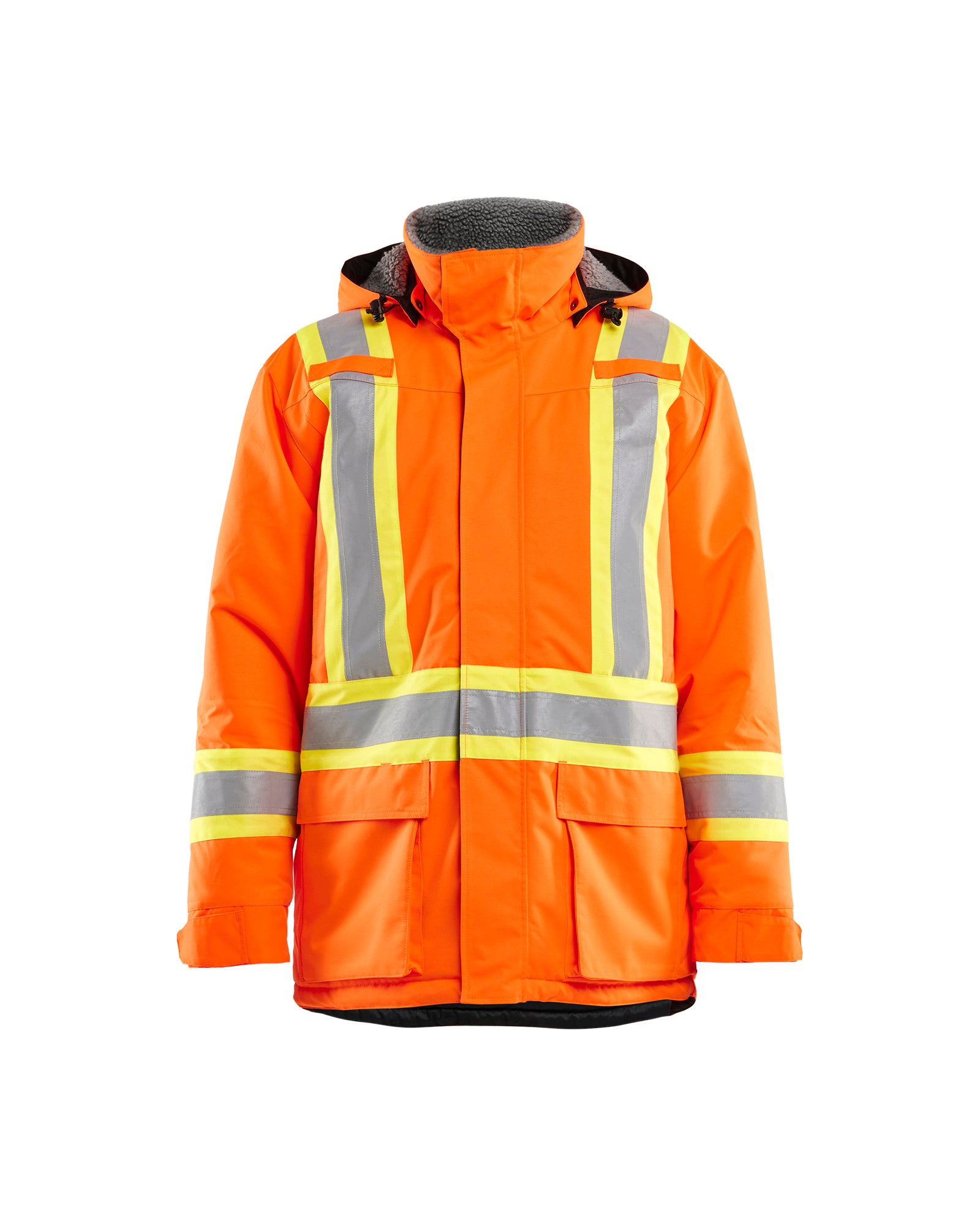 Parka d'hiver - Orange Haute-visibilité