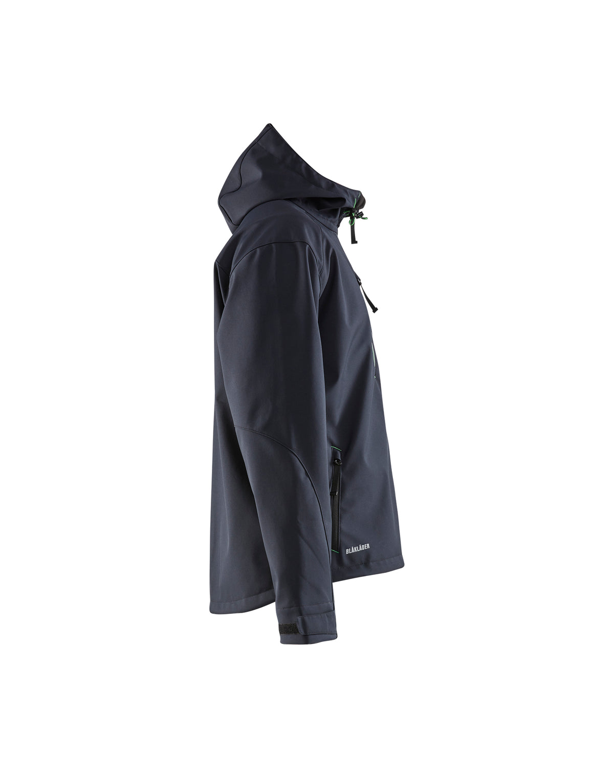 VESTE COQUILLE SOUPLE PRO - Marine foncé/Vert