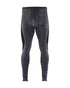 CHAUD – CALEÇON LONG 100 % MÉRINOS - Gris/Noir