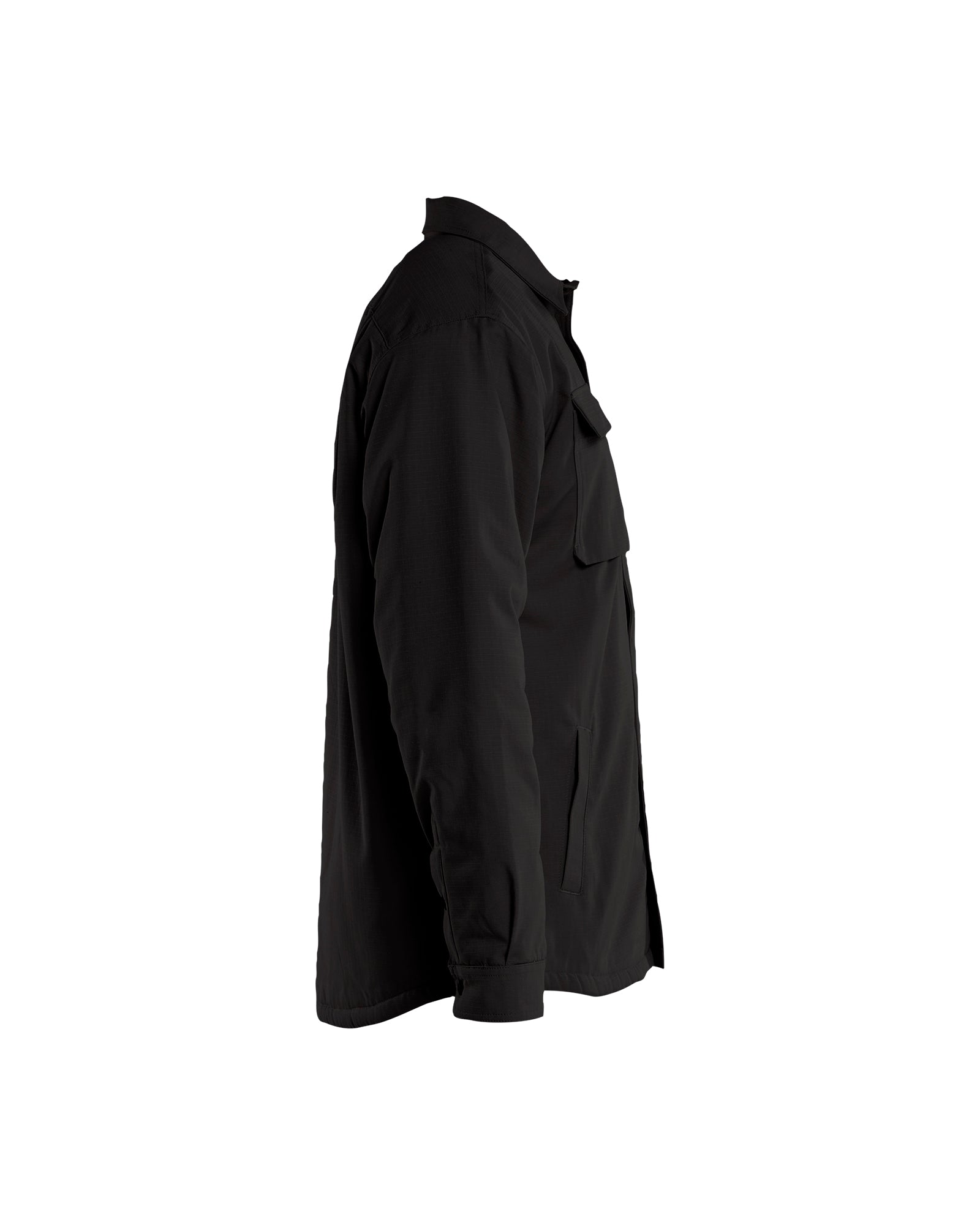 Chemise ANTIDÉCHIRURE avec doublure en molleton - Noir