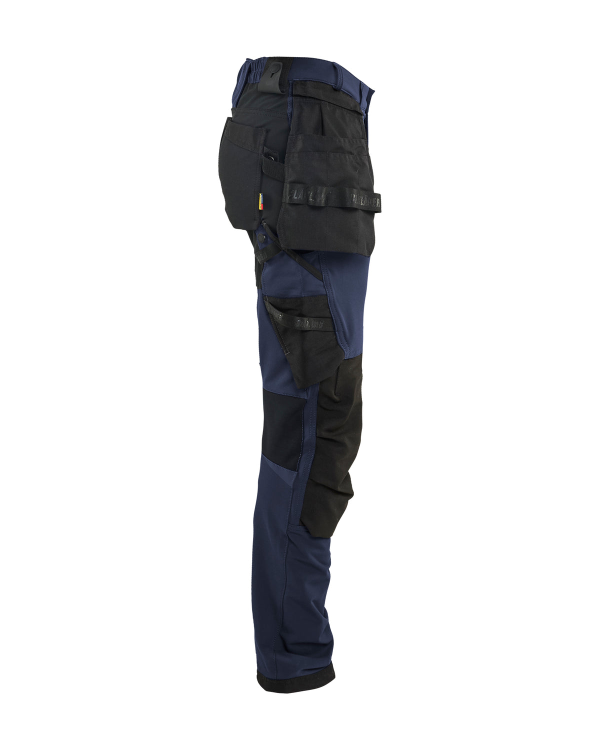 Pantalon de travail extensible dans les 4 sens pour femmes - Marine foncé/Noir