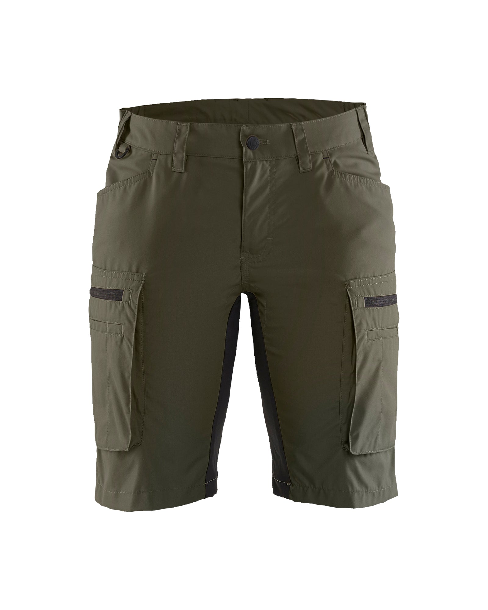 Pantalon de service femme - Vert Olive/Noir
