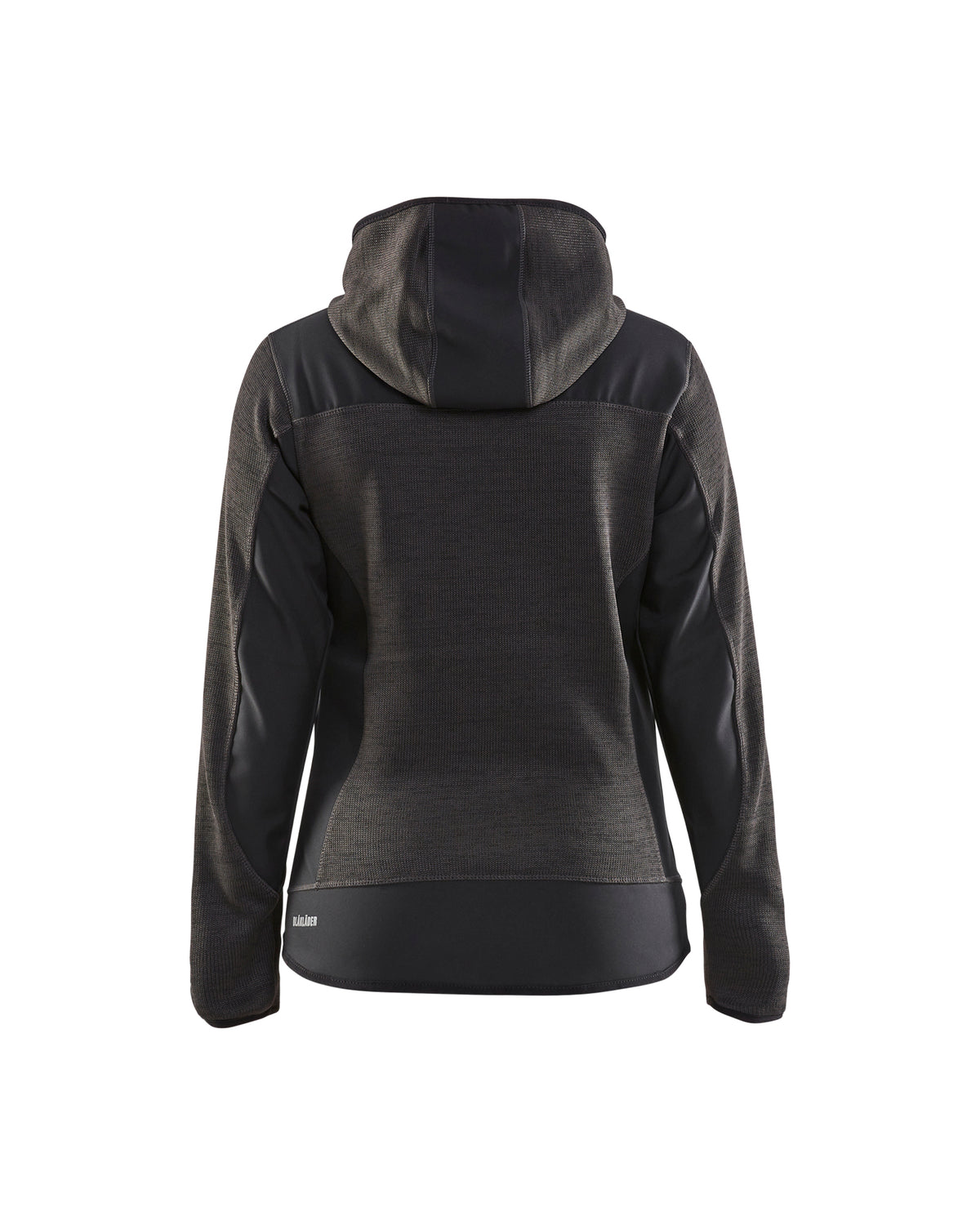 Veste Tricotée pour femmes - Gris Fonce/Noir