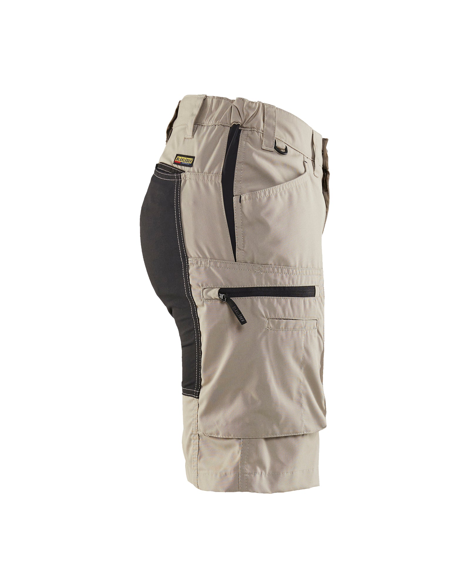 Pantalon de service femme - Beige/Noir