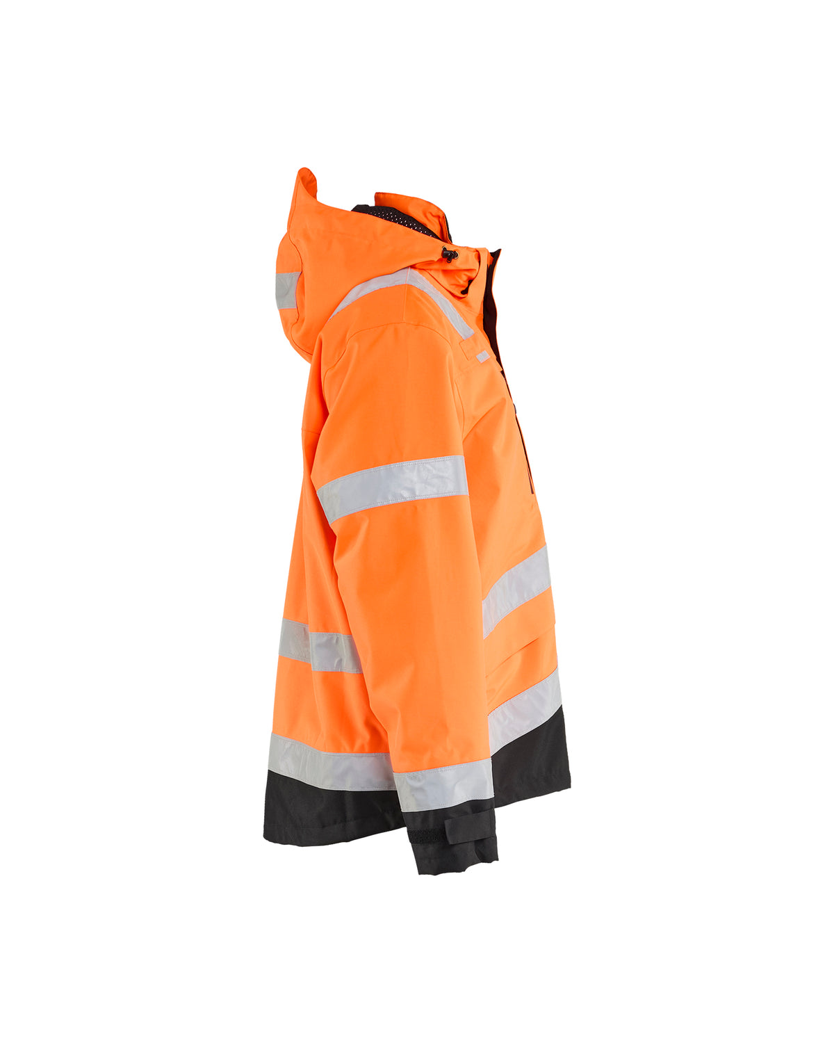 MANTEAU COQUILLE HAUTE-VISIBILITÉ - Orange/Noir