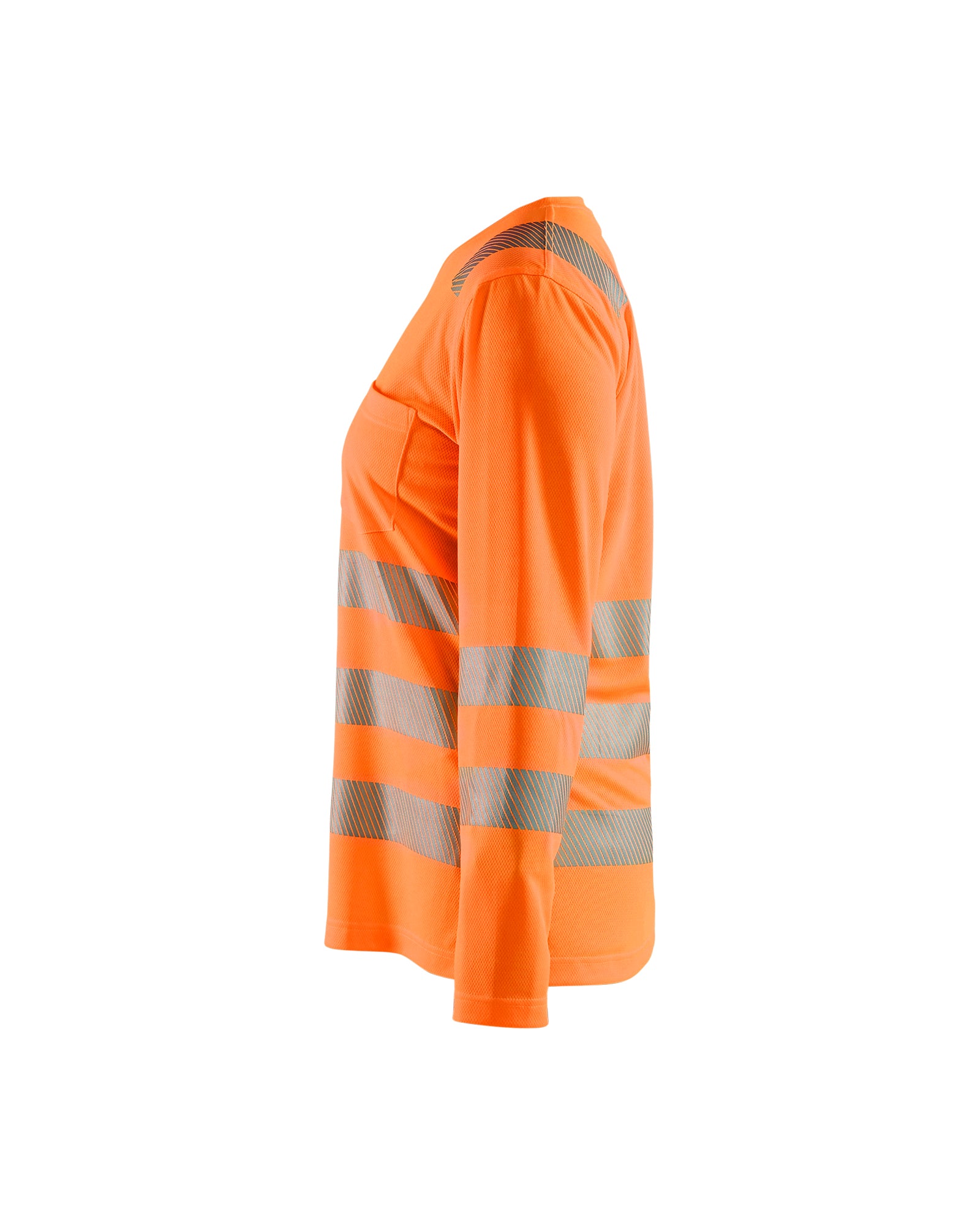 T-SHIRT À MANCHES HAUTE-VISIBILITÉ LONGUES POUR FEMMES - Orange Haute-visibilité