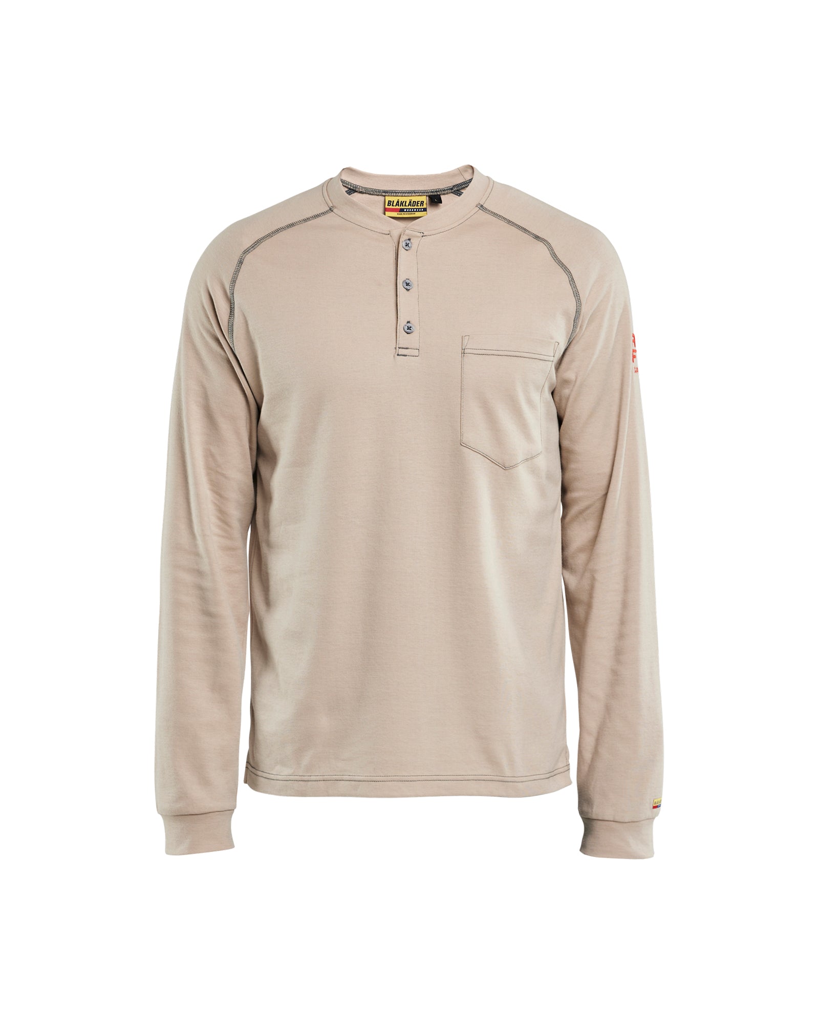 CHANDAIL HENLEY LÉGER RÉSISTANT AUX FLAMMES (9.1cal) - Pierre
