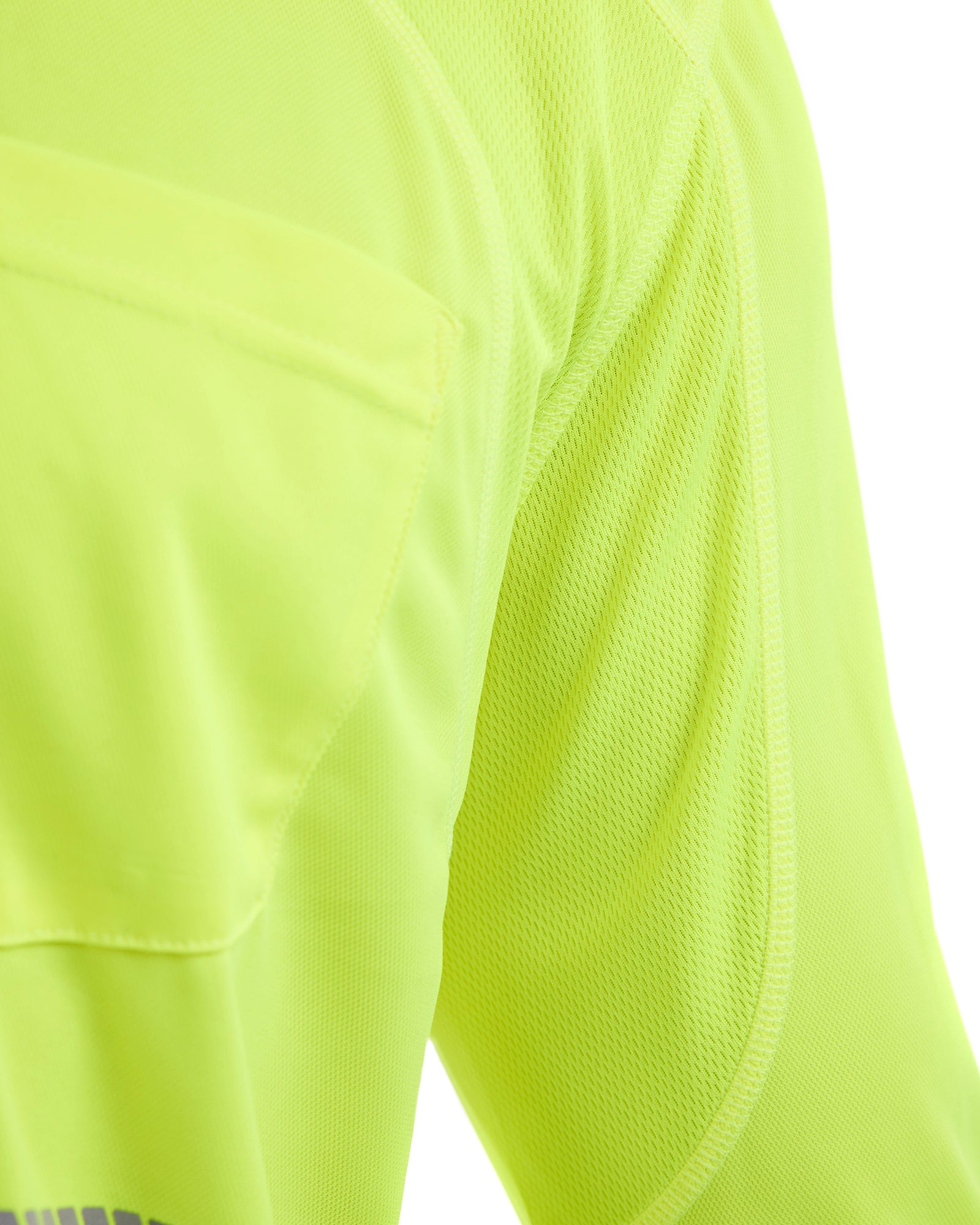 T-shirt manche longue haute-visibilité - Jaune