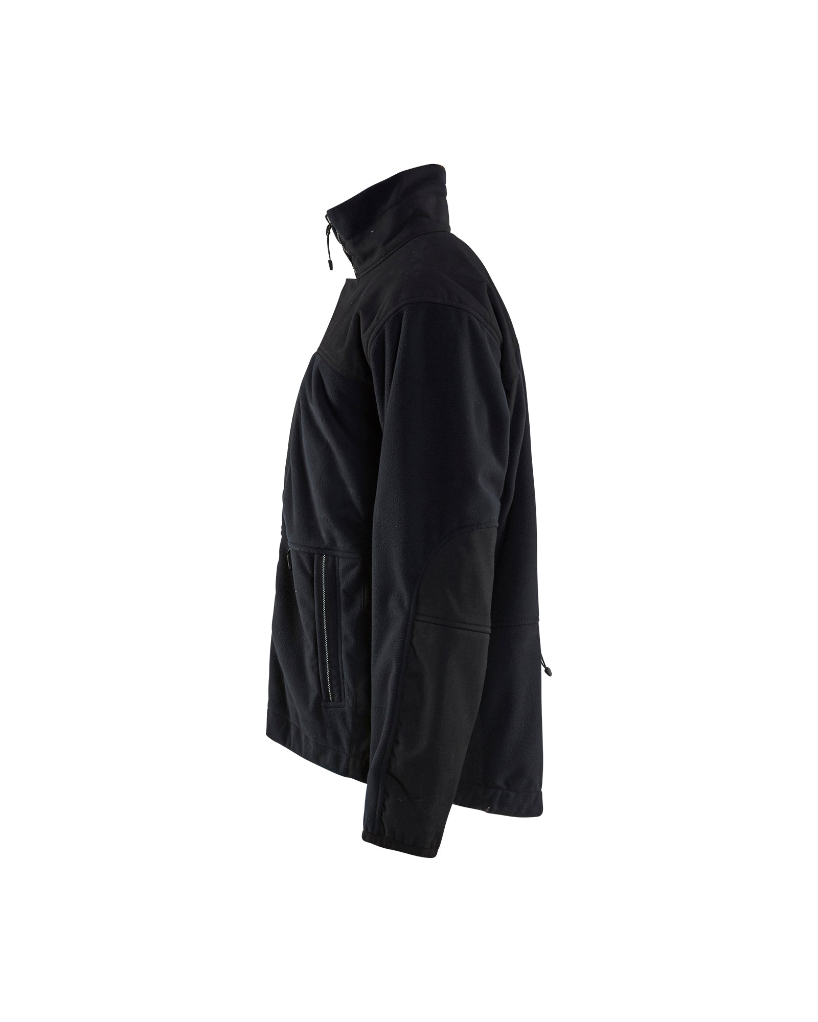 VESTE EN MOLLETON À DOUBLE POIGNETS - Noir