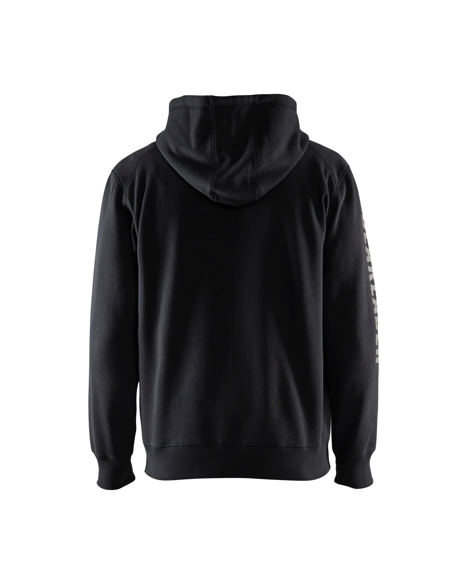 Chandail zippé à Capuche Avec Logo - Noir