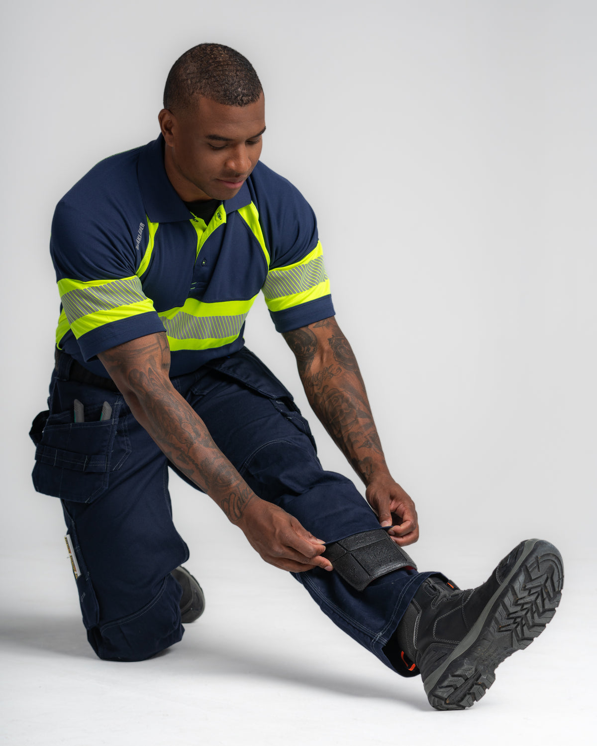 PANTALON RÉSISTANT AUX FLAMMES - Marine