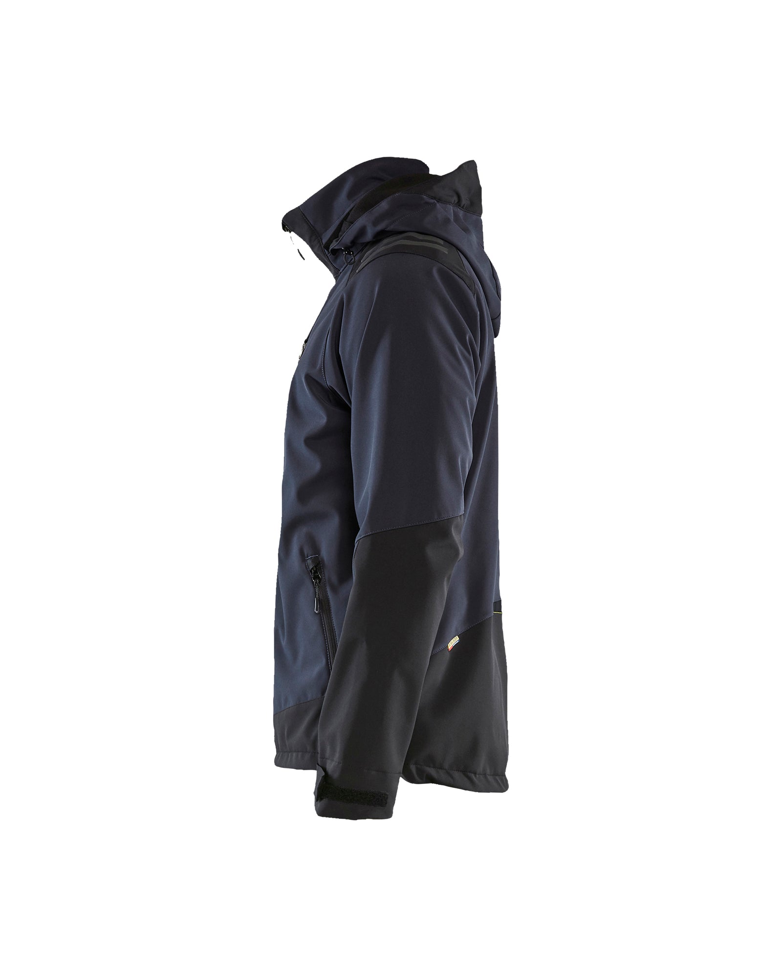 VESTE COQUILLE EXTENSIBLE - Marine foncé/Noir