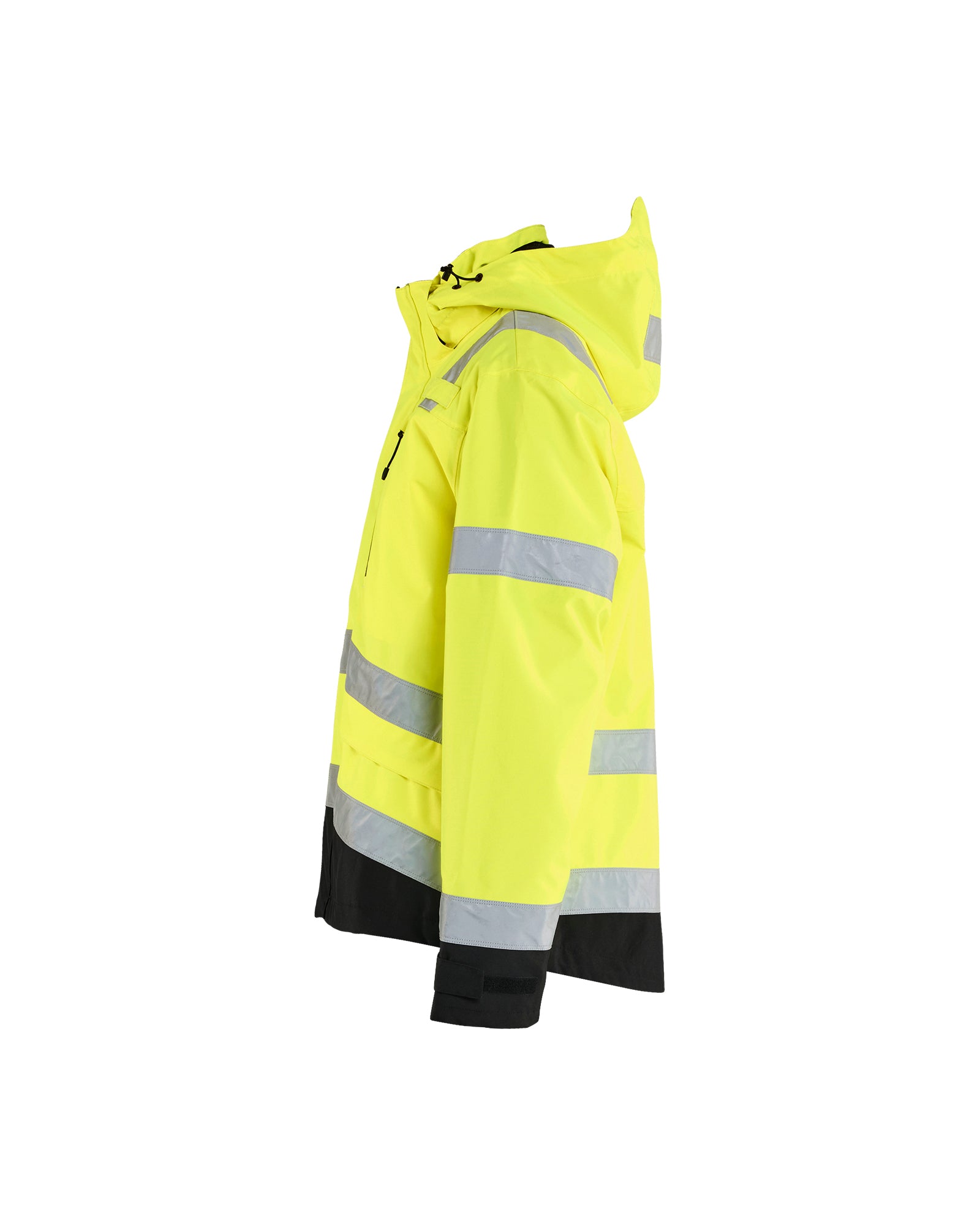 MANTEAU COQUILLE HAUTE-VISIBILITÉ - Jaune haute-visibilité/Noir
