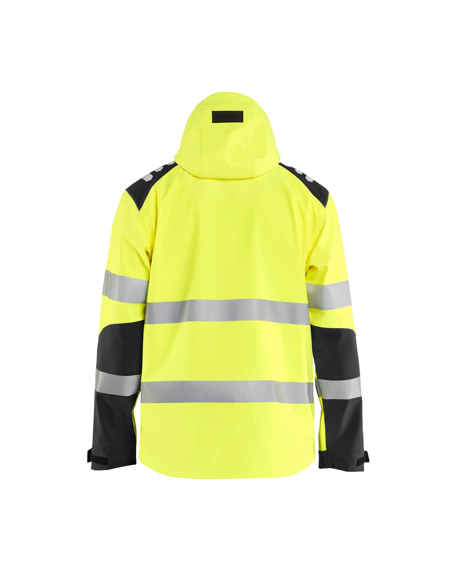 MANTEAU COQUILLE SOUPLE HAUTE-VISIBILITÉ - Jaune haute-visibilité/Noir