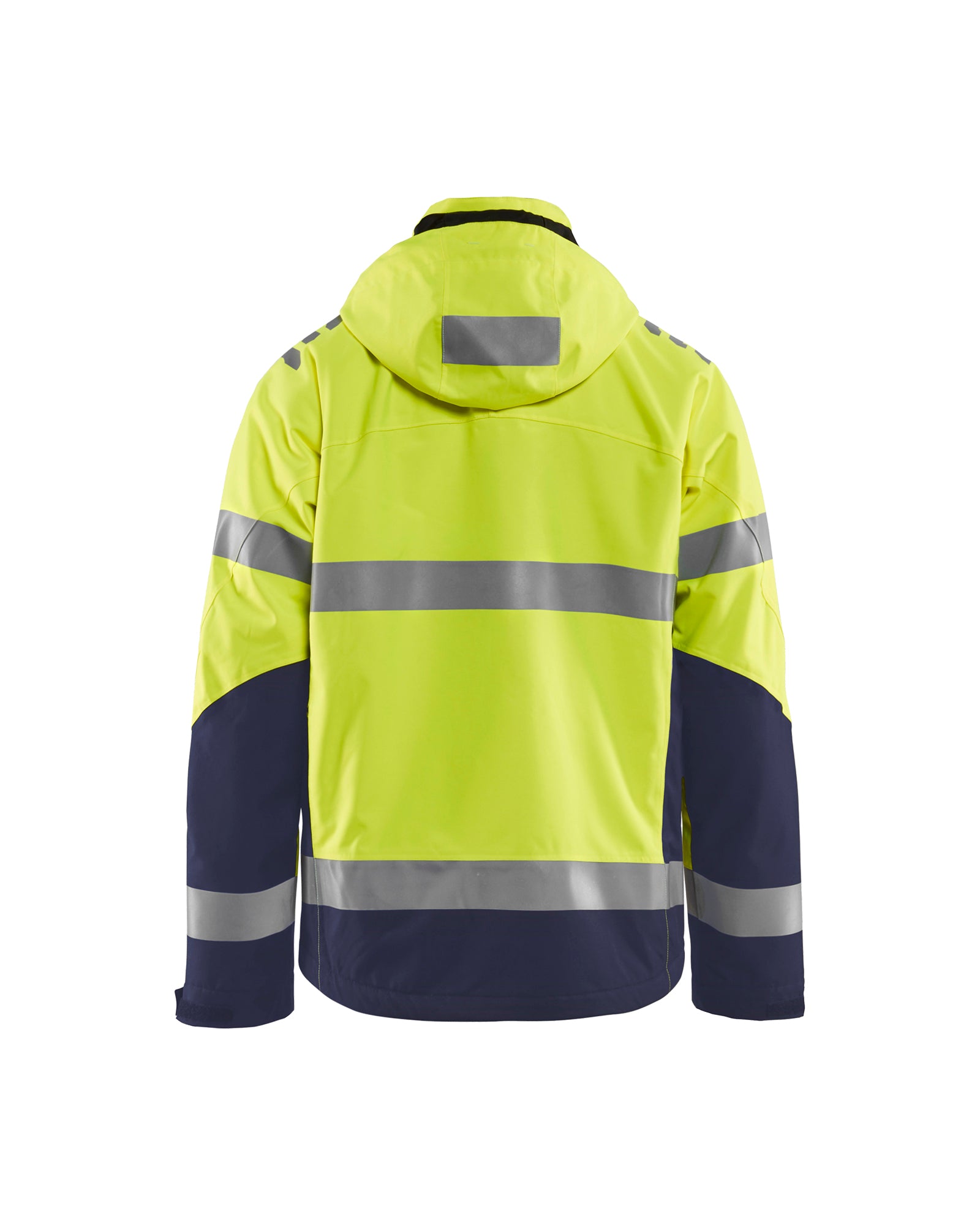 MANTEAU HAUTE-VISIBILITÉ - Jaune fluo/Marine
