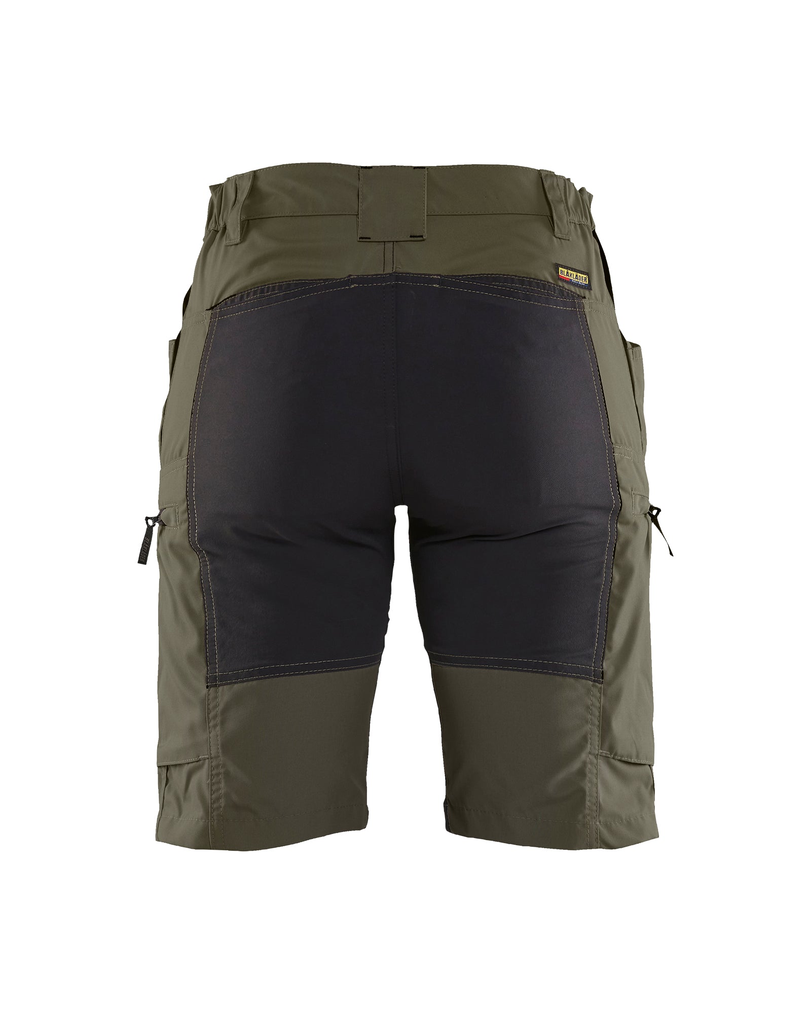 Pantalon de service femme - Vert Olive/Noir