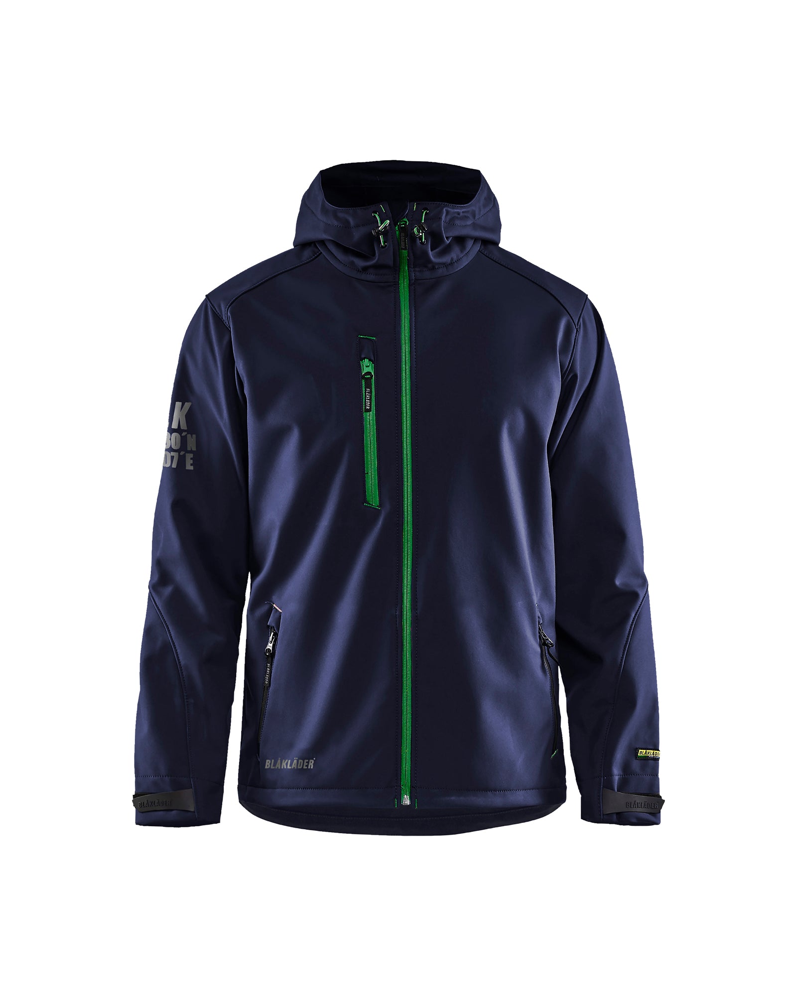 VESTE COQUILLE SOUPLE PRO - Marine/Vert