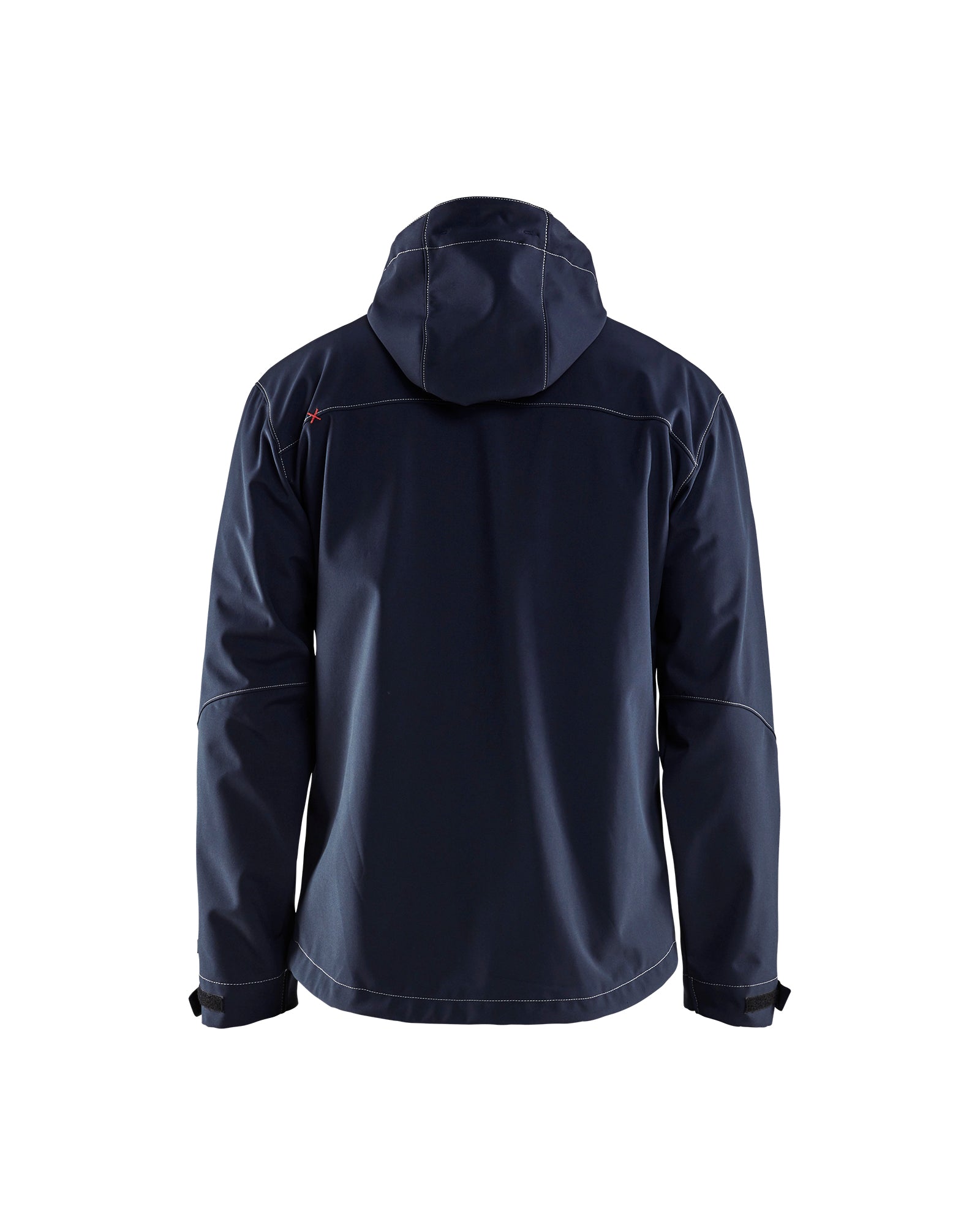 VESTE COQUILLE SOUPLE PRO - Marine foncé/Rouge