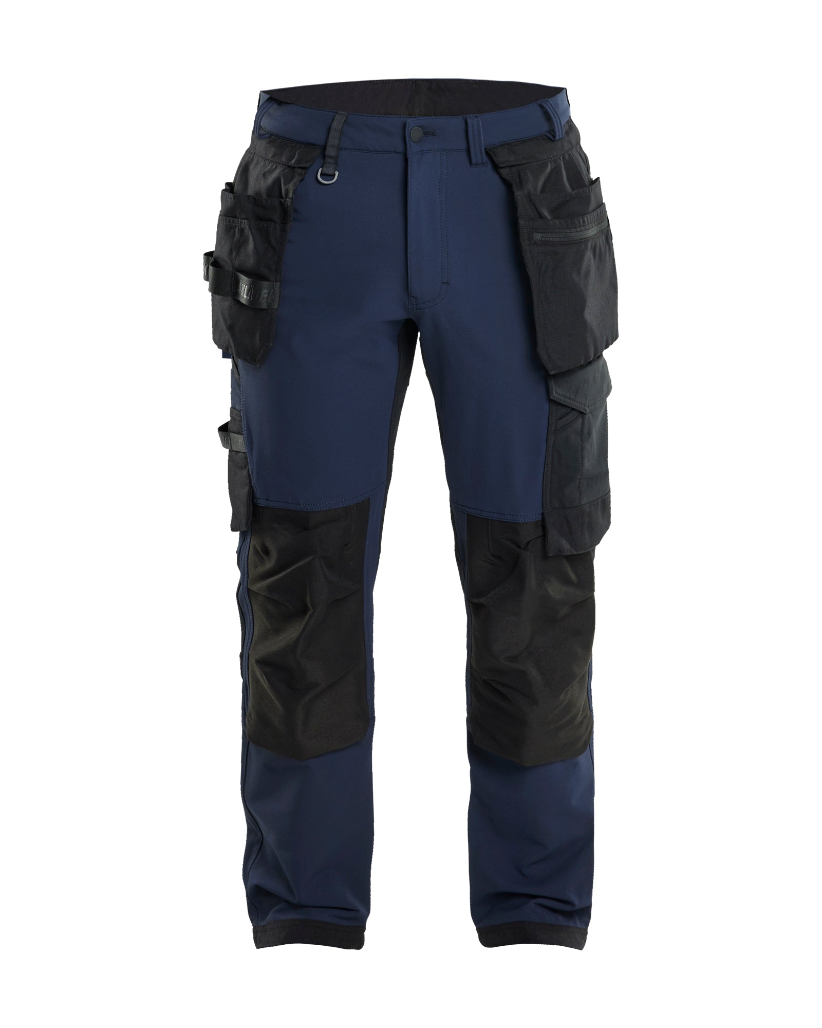 Pantalon De Travail Extensible Dans Les 4 Sens - Marine foncé/Noir