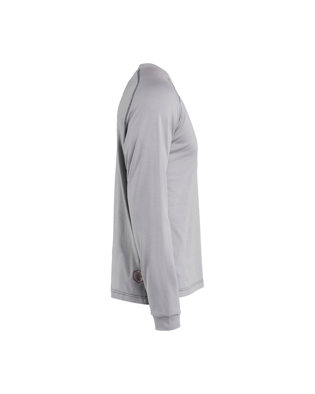 CHANDAIL HENLEY LÉGER RÉSISTANT AUX FLAMMES (9.1cal) - Gris très clair