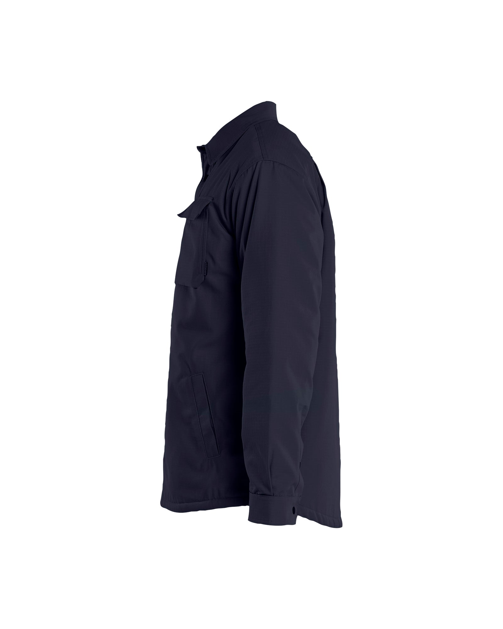 Chemise ANTIDÉCHIRURE avec doublure en molleton - Marine foncé