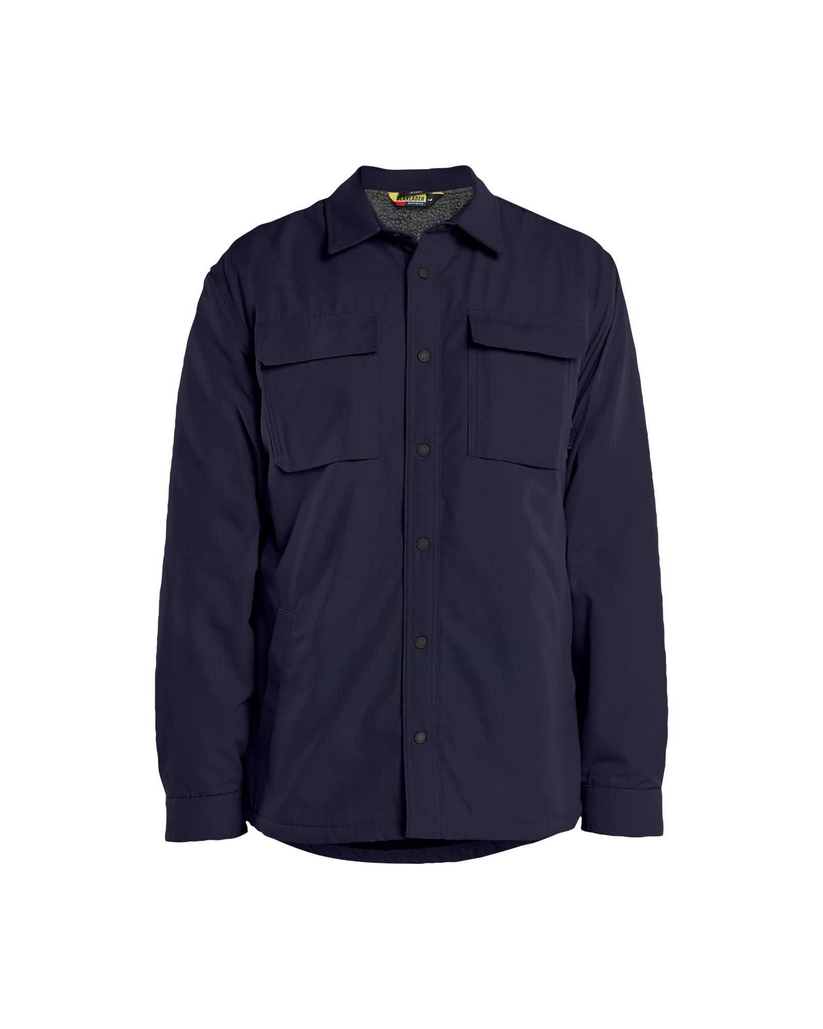 Chemise ANTIDÉCHIRURE avec doublure en molleton - Marine foncé