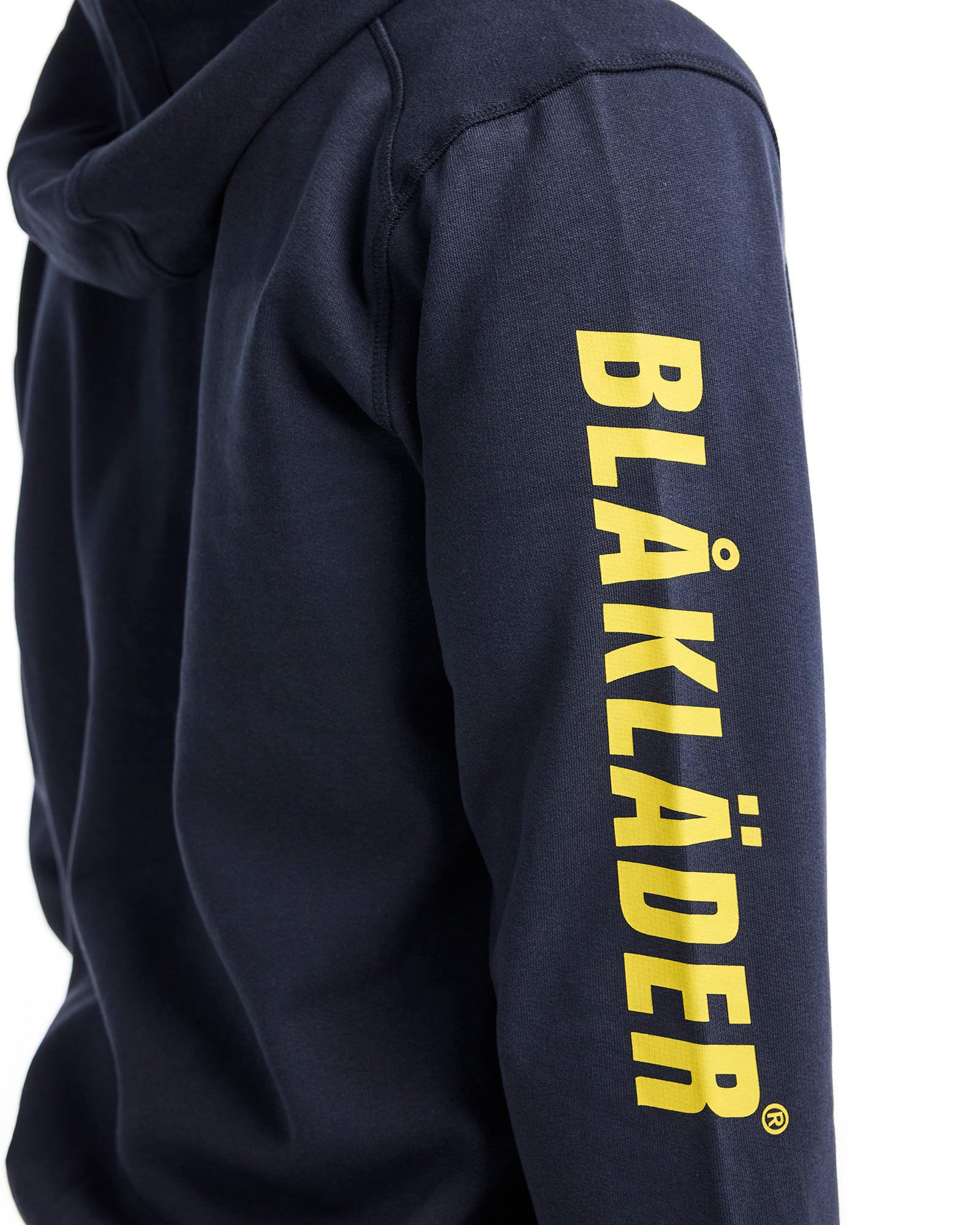 Chandail zippé à Capuche Avec Logo - Marine foncé