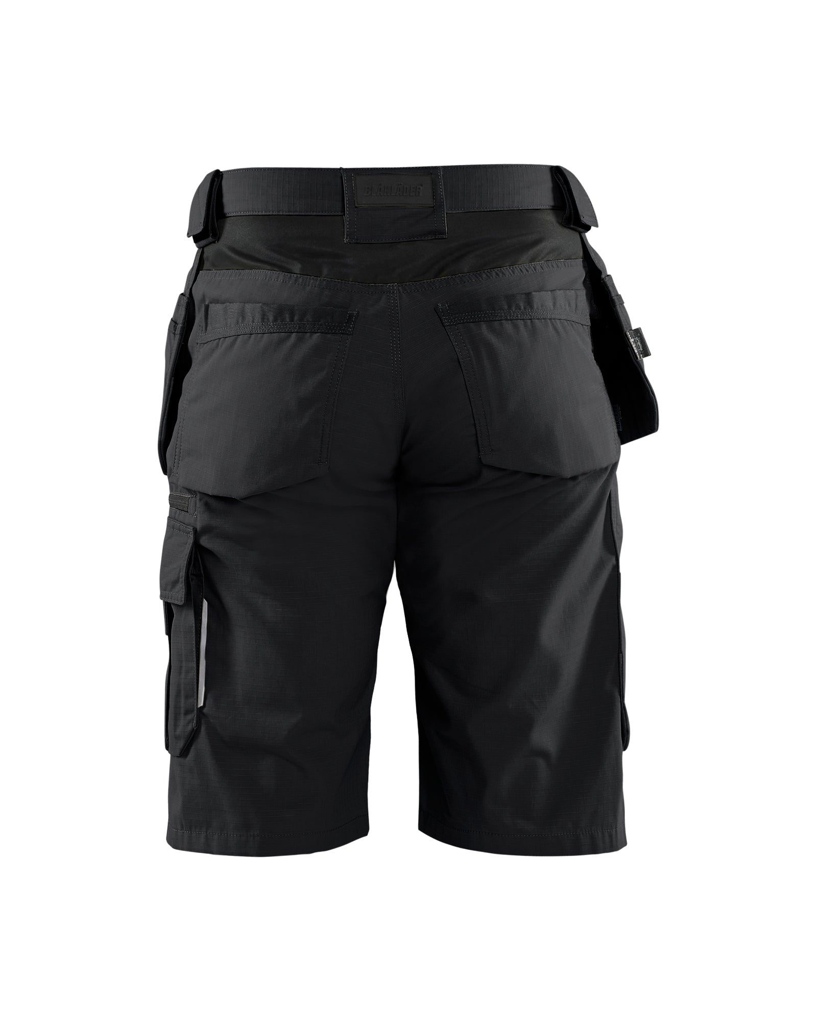Short Long Anti-déchirure Avec Poches Utilitaires - Noir