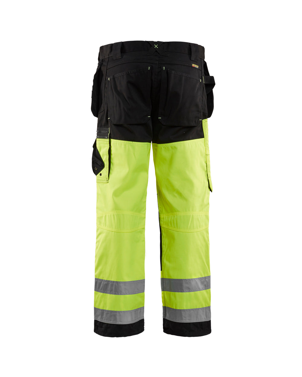 HI-VIS X1600 WORK PANTS - Black/Yellow Hi-viz