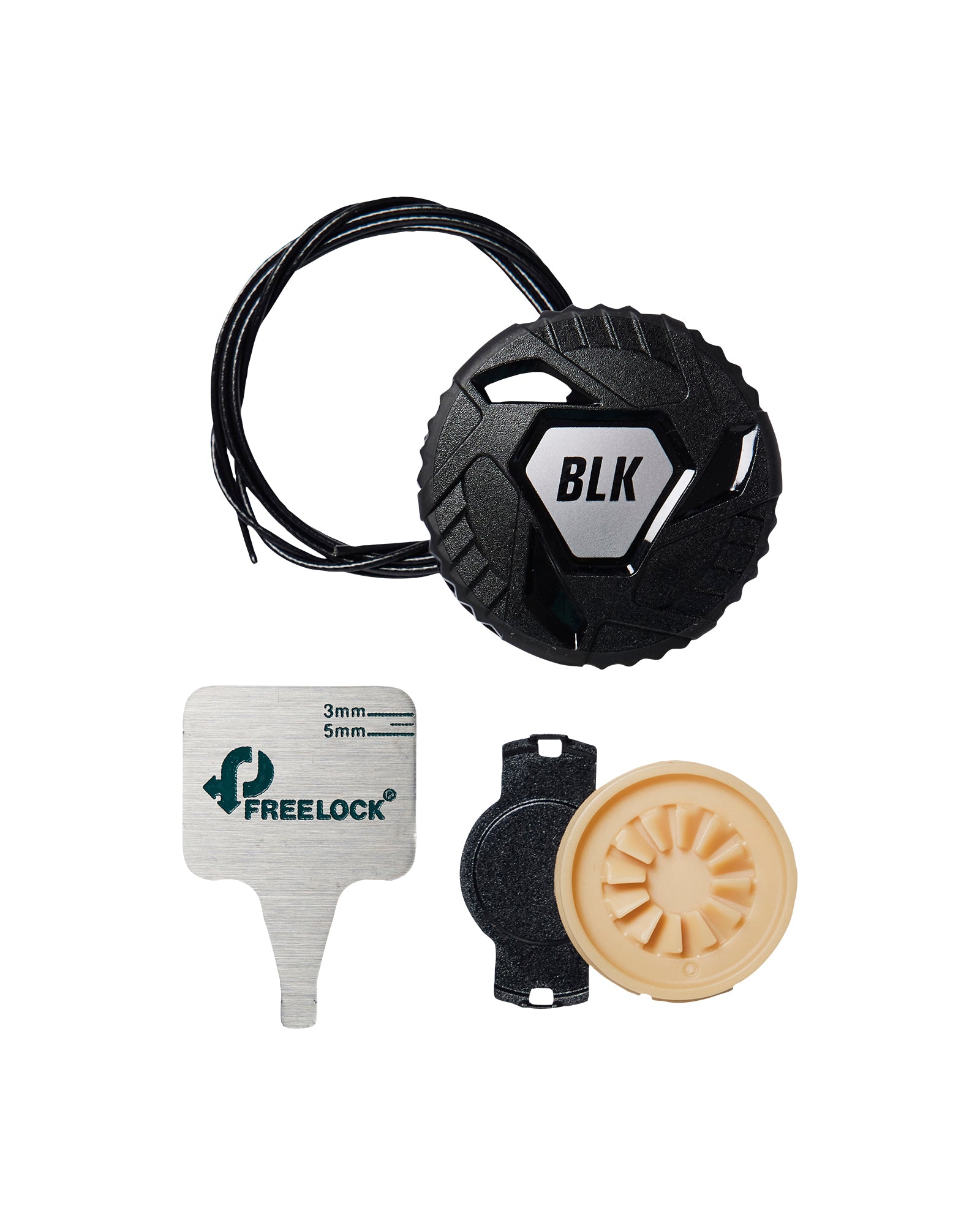 Kit de réparation Freelock pour chaussures de sécurité basses - Noir/Gris foncé