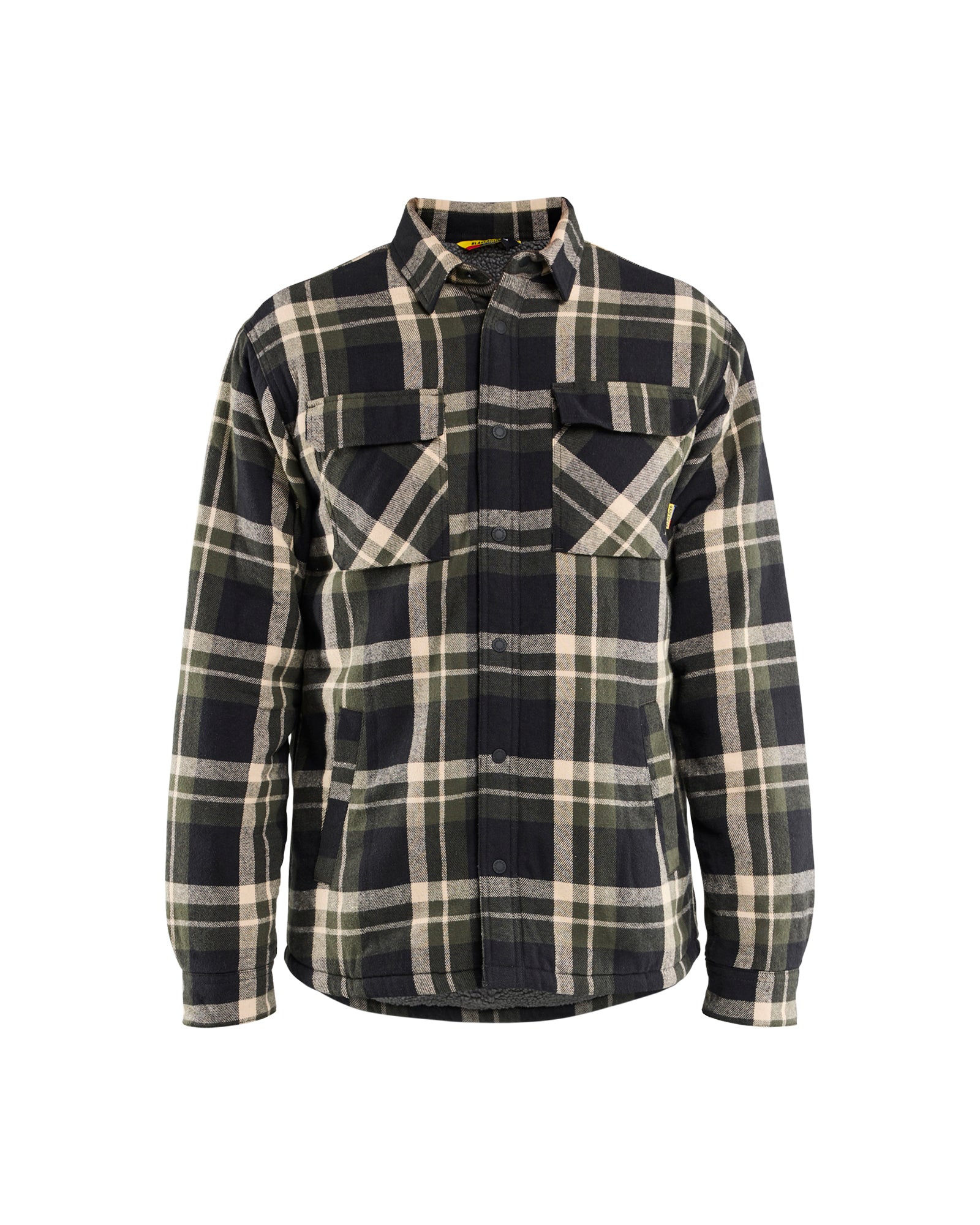 VESTE EN FLANNELLE - Forest Night/Black