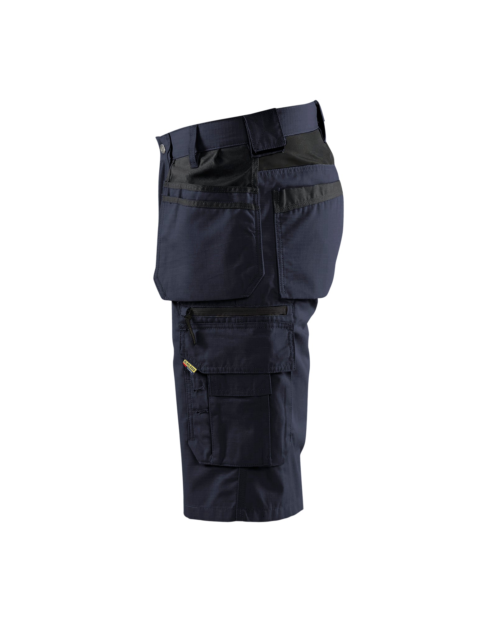 Short Long Anti-déchirure Avec Poches Utilitaires - Marine foncé