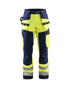 PANTALON DE TRAVAIL HAUTE-VISIBILITÉ POUR FEMMES - Marine/Jaune fluo