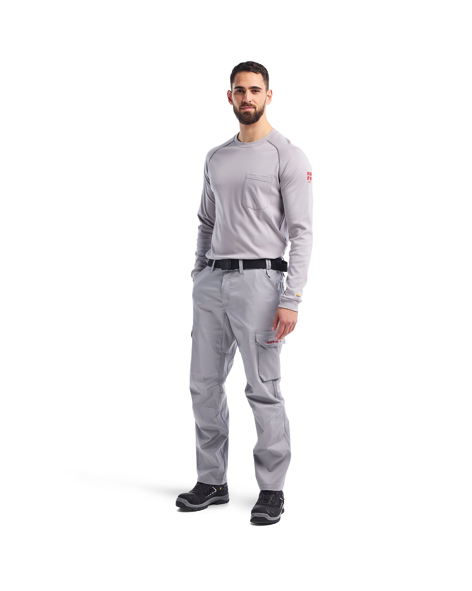Pantalon extensible RÉSISTANTE AUX FLAMMES - Gris très clair