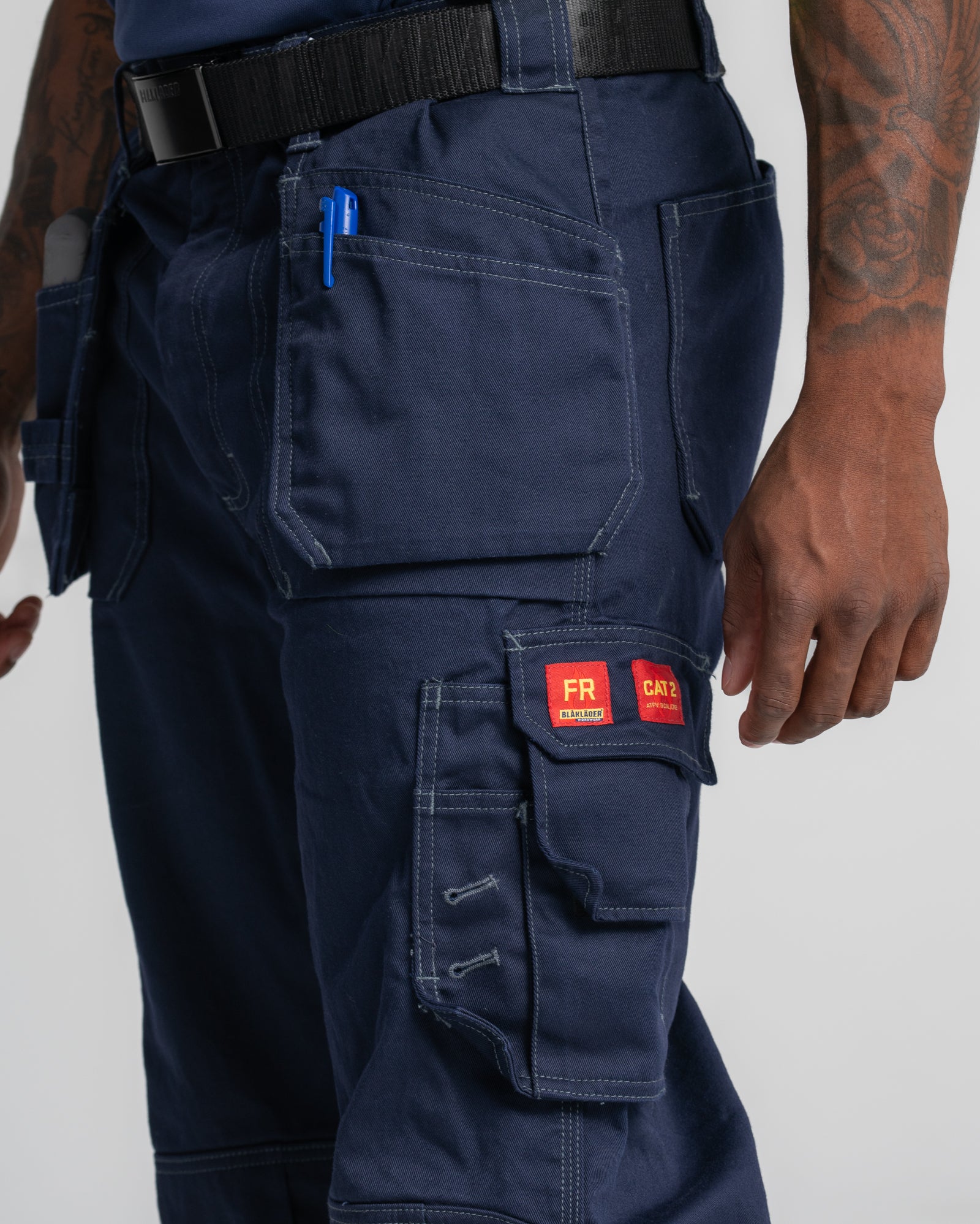 PANTALON RÉSISTANT AUX FLAMMES - Marine