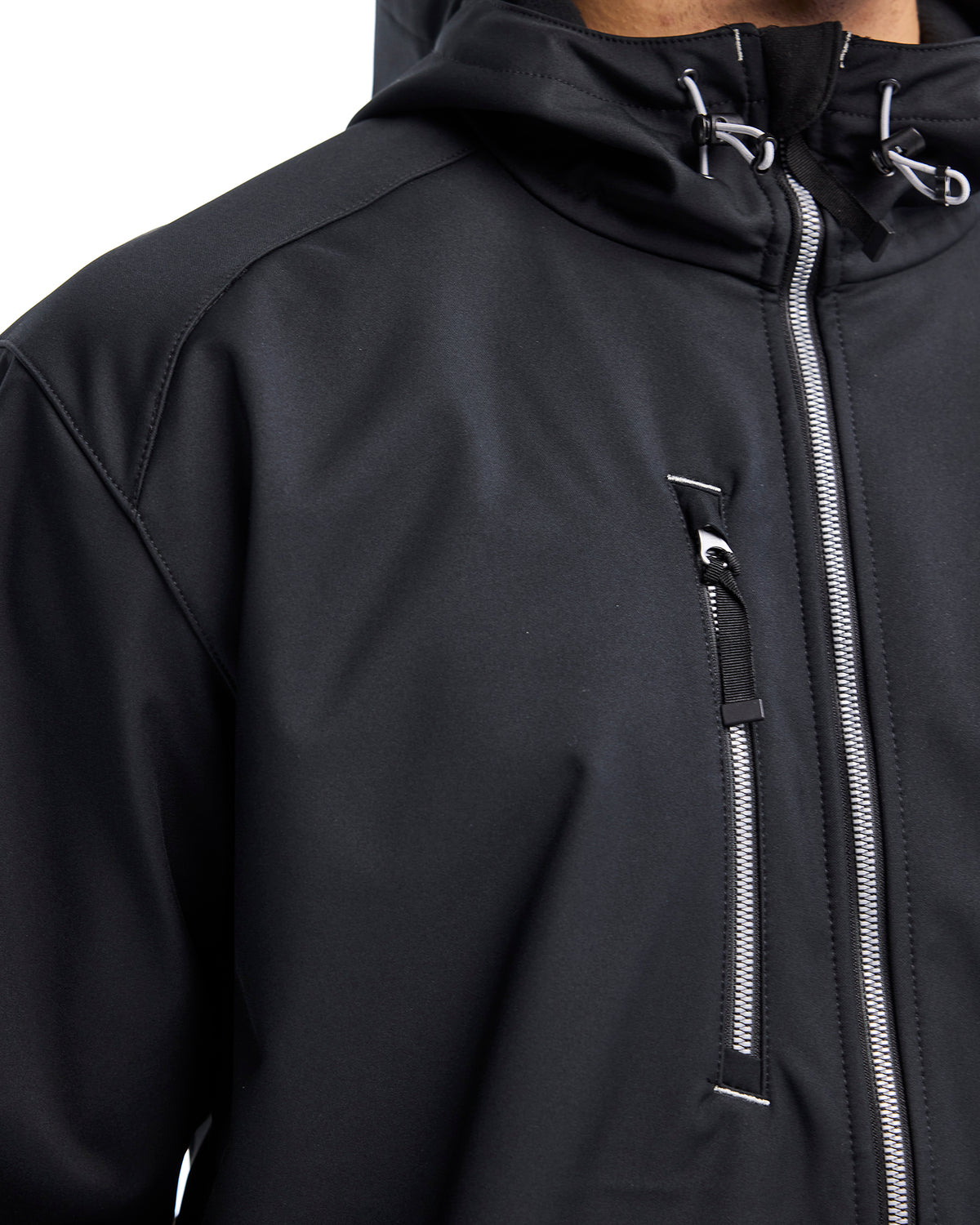 Pro Softshell Jacket - Black/silver